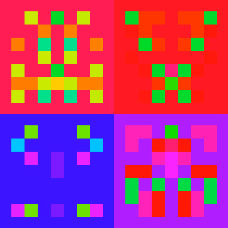 Quadruple Invaders #8