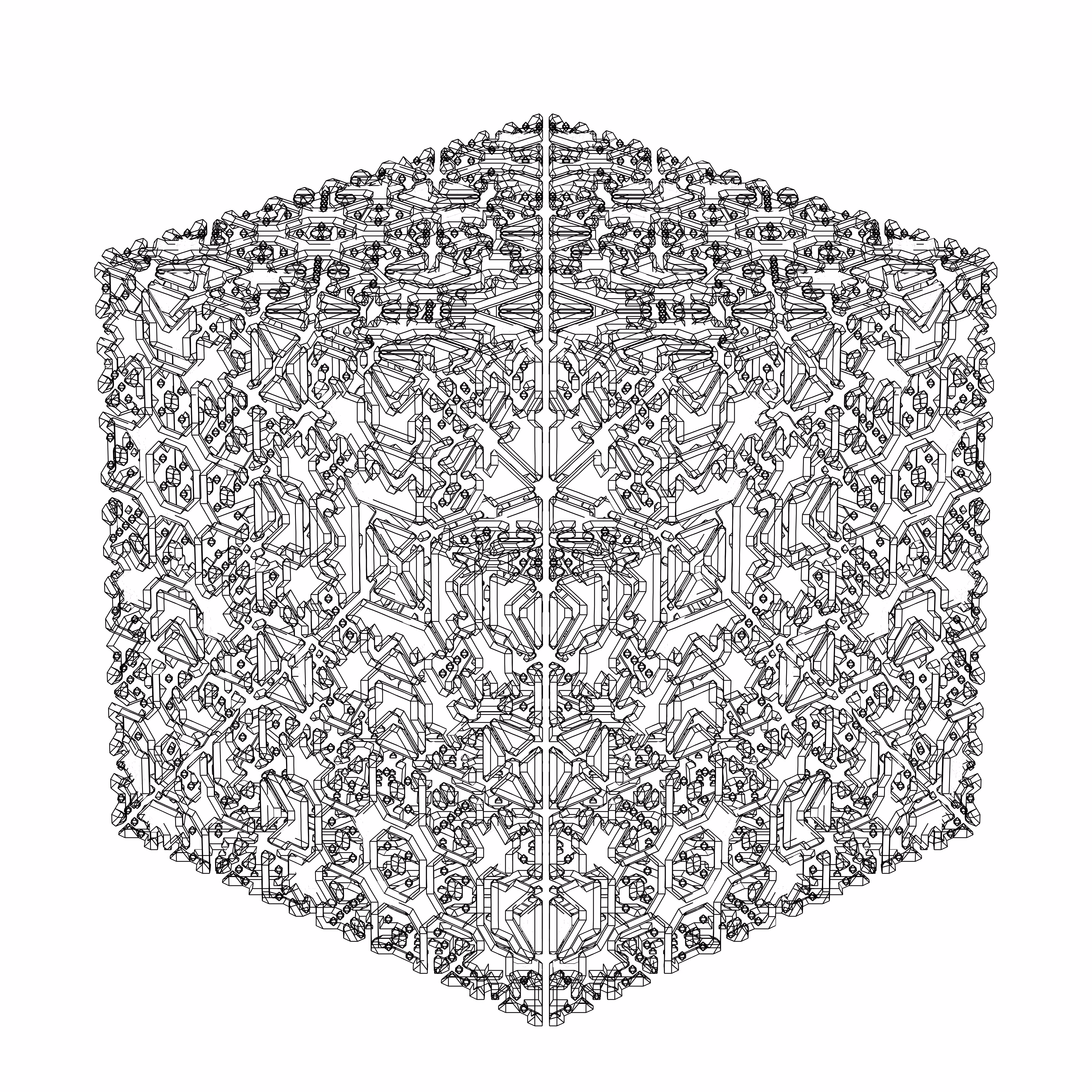 LL21 Alien Art Cube #402