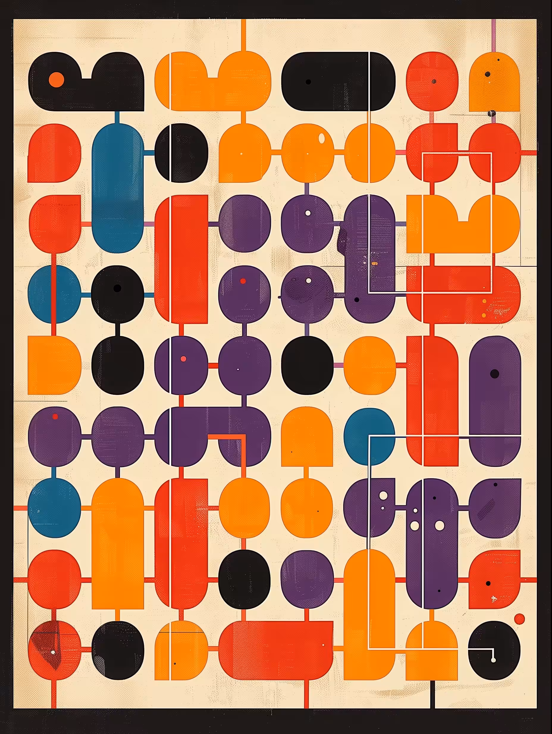 Mosaic Dots #6