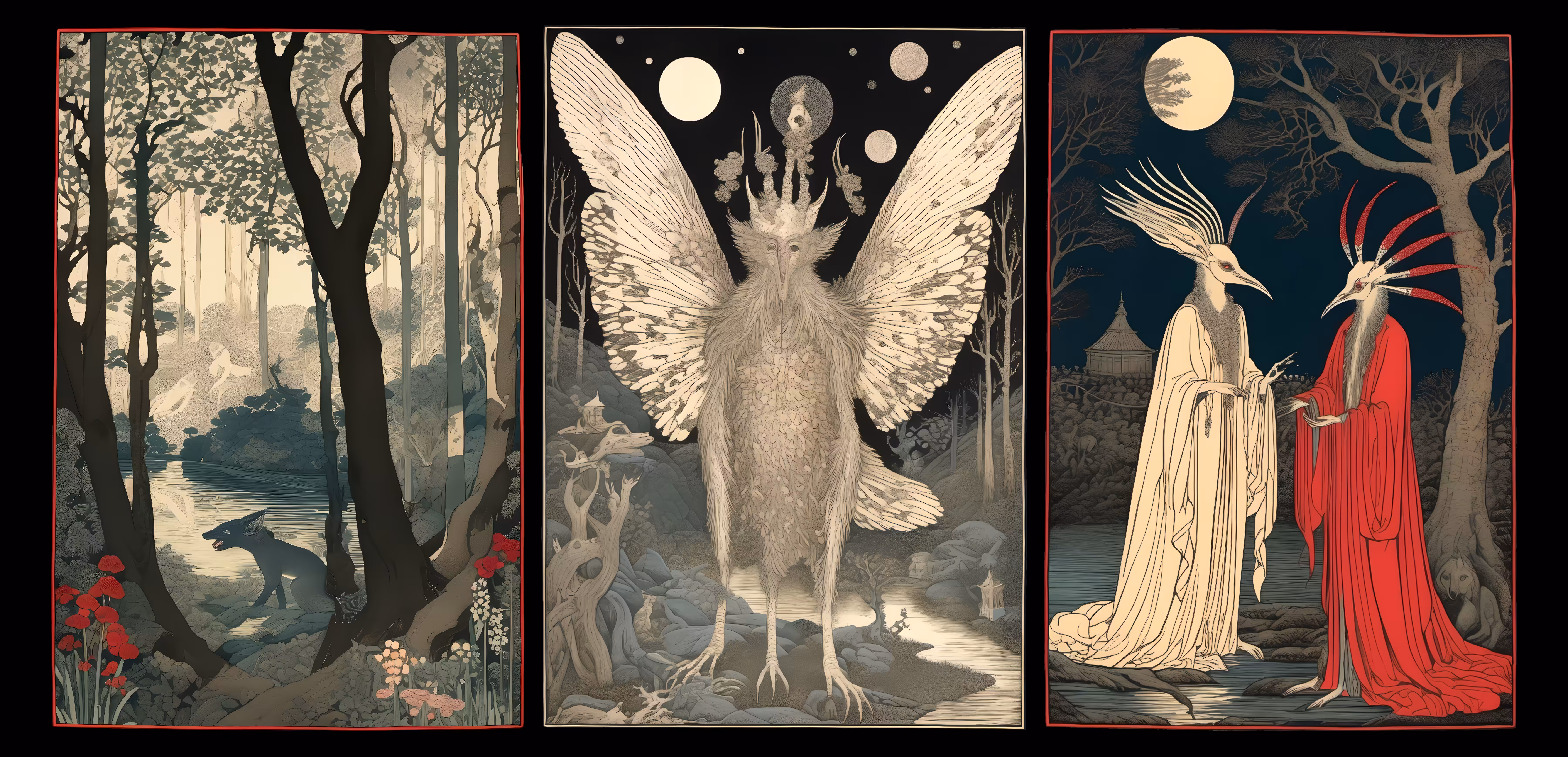 Beneath the moon's gaze, curses take root