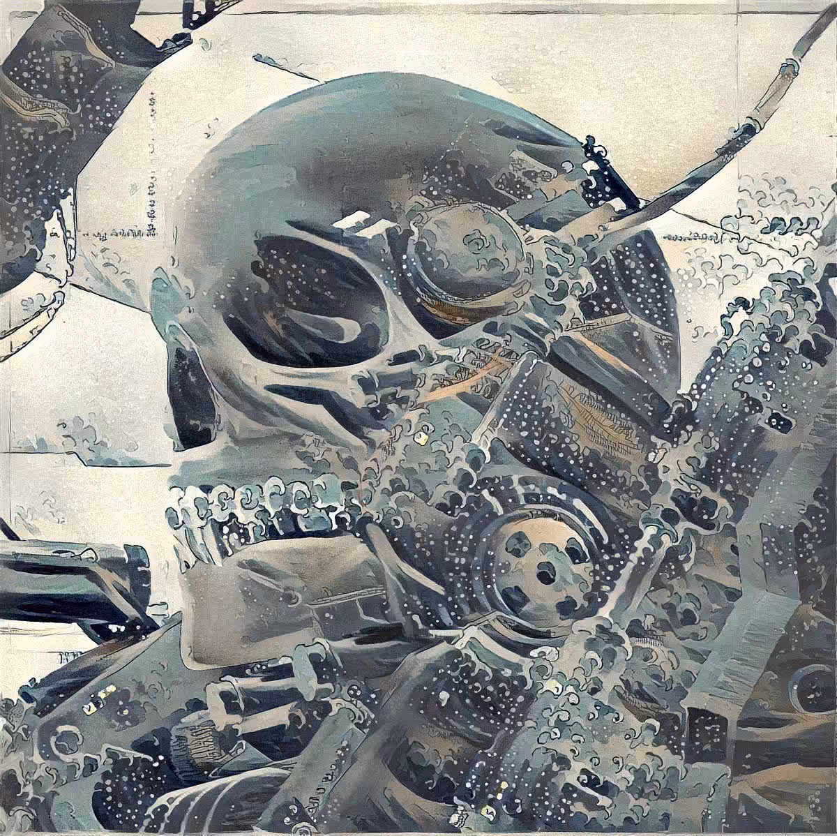 CYBER SKULL (AI SERIES) #2