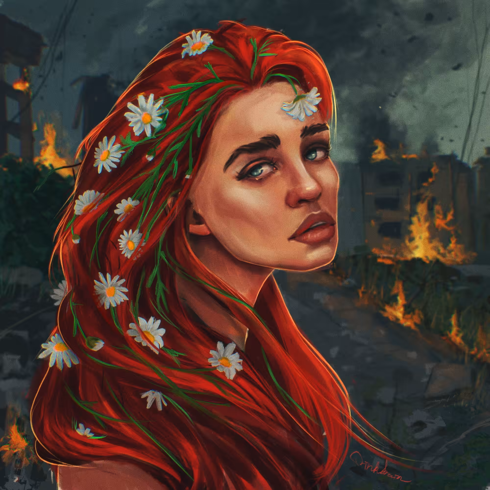 Blooming in the war