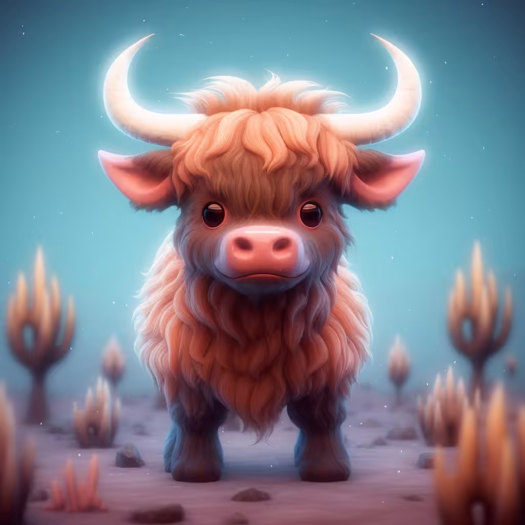 Art: Charming bull