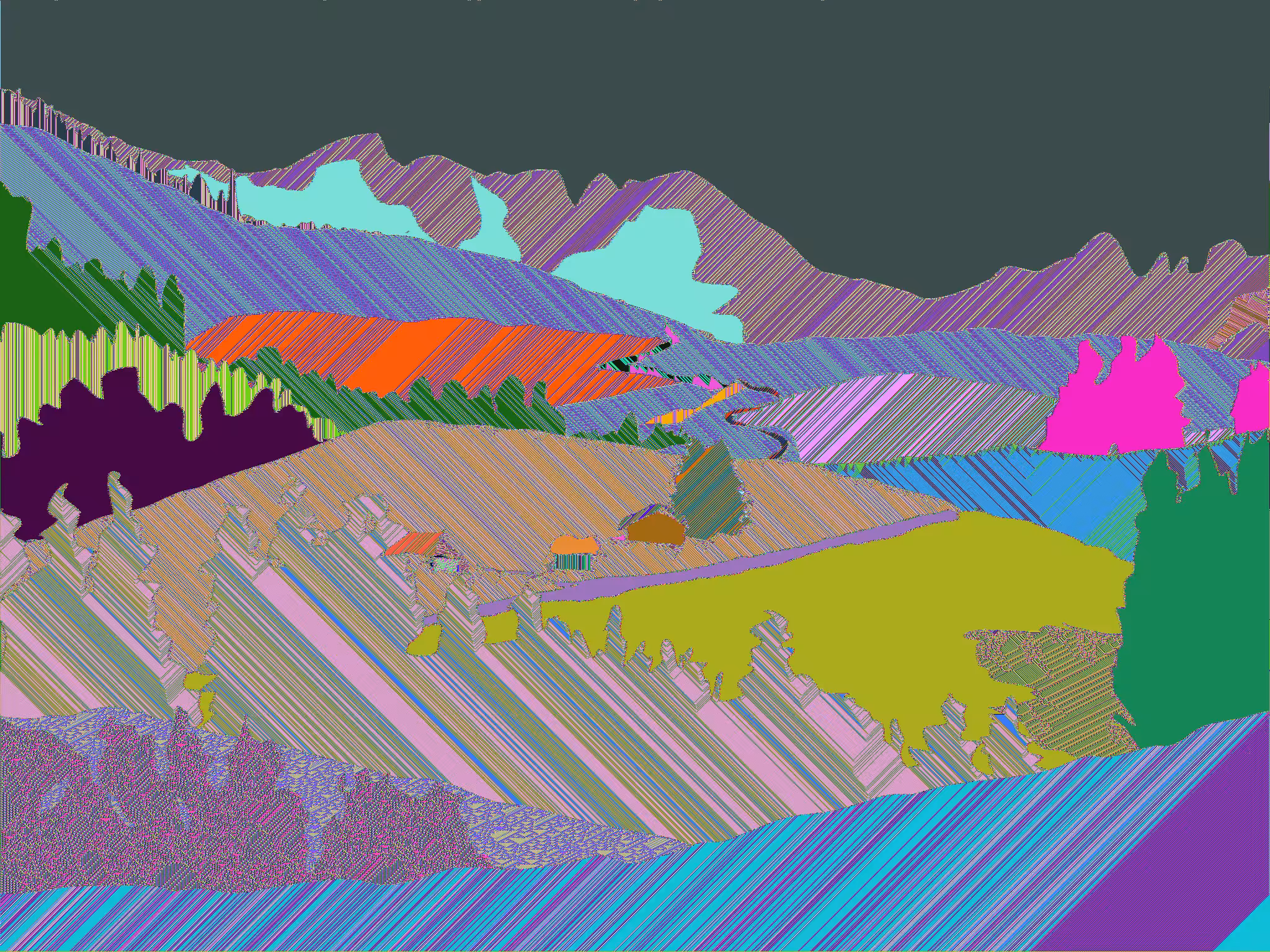 Hilly AutomataLand #9