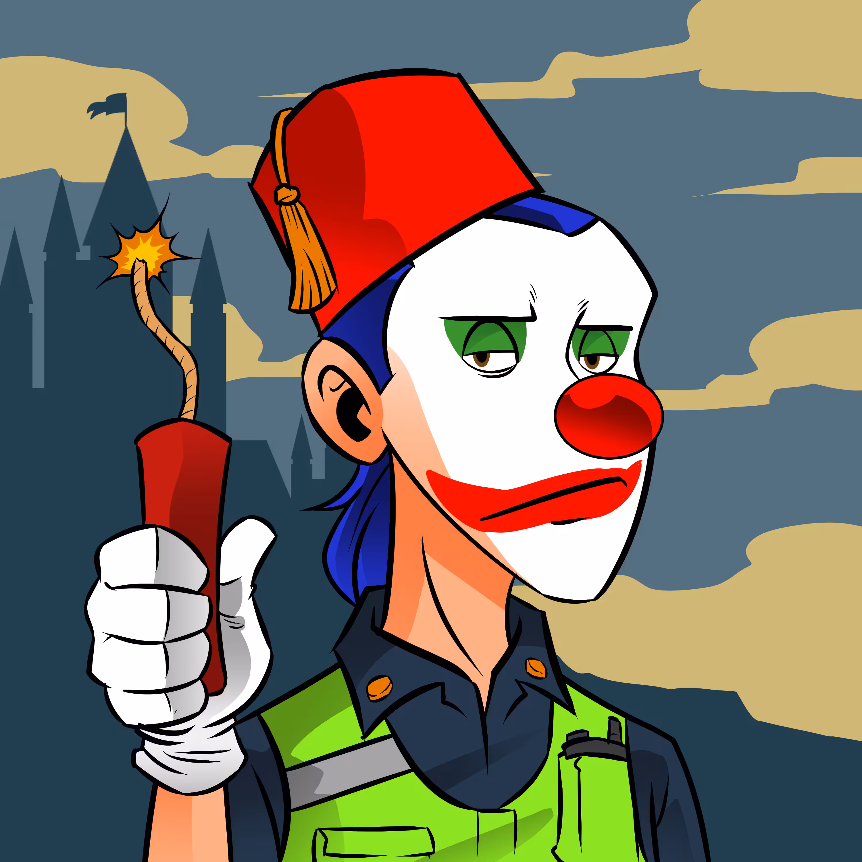 Clumsy Clown #092