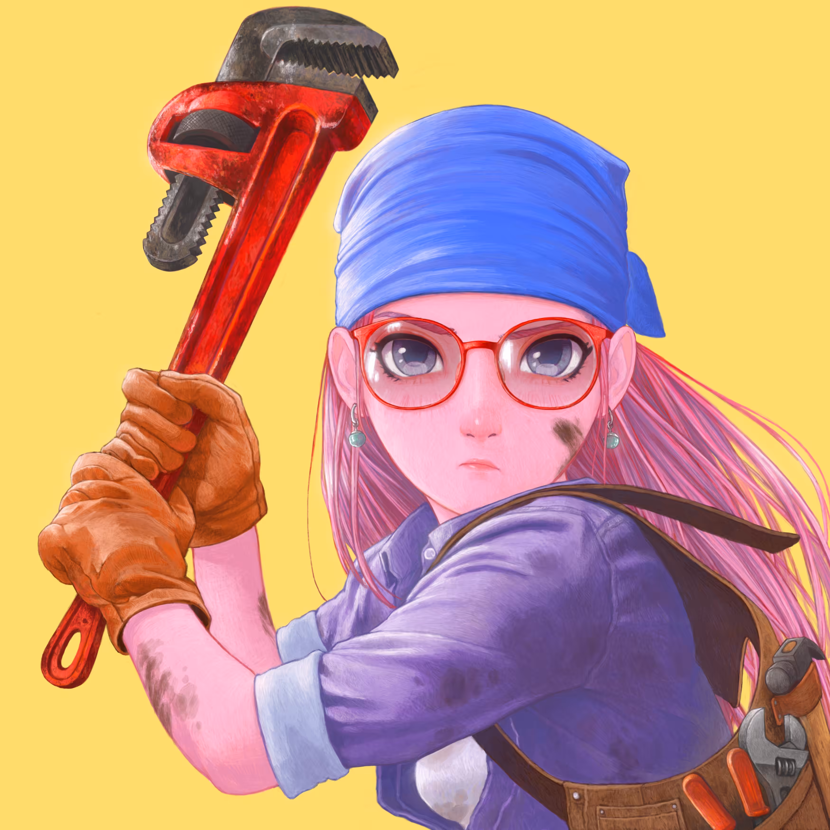 Babe GG : #022 Pipe wrench