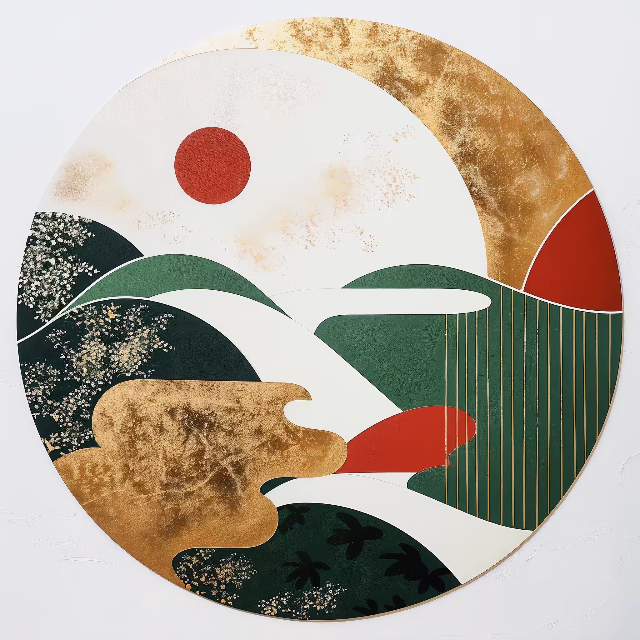 Japanese Circular Designs　円形図案 