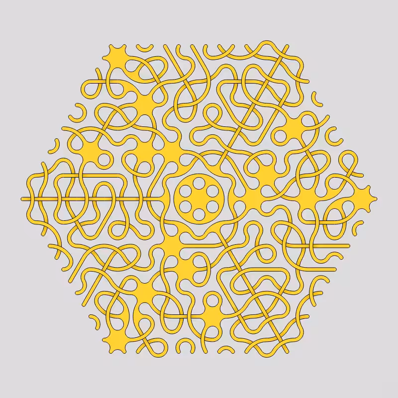 Truchet Threefold Symmetry #35