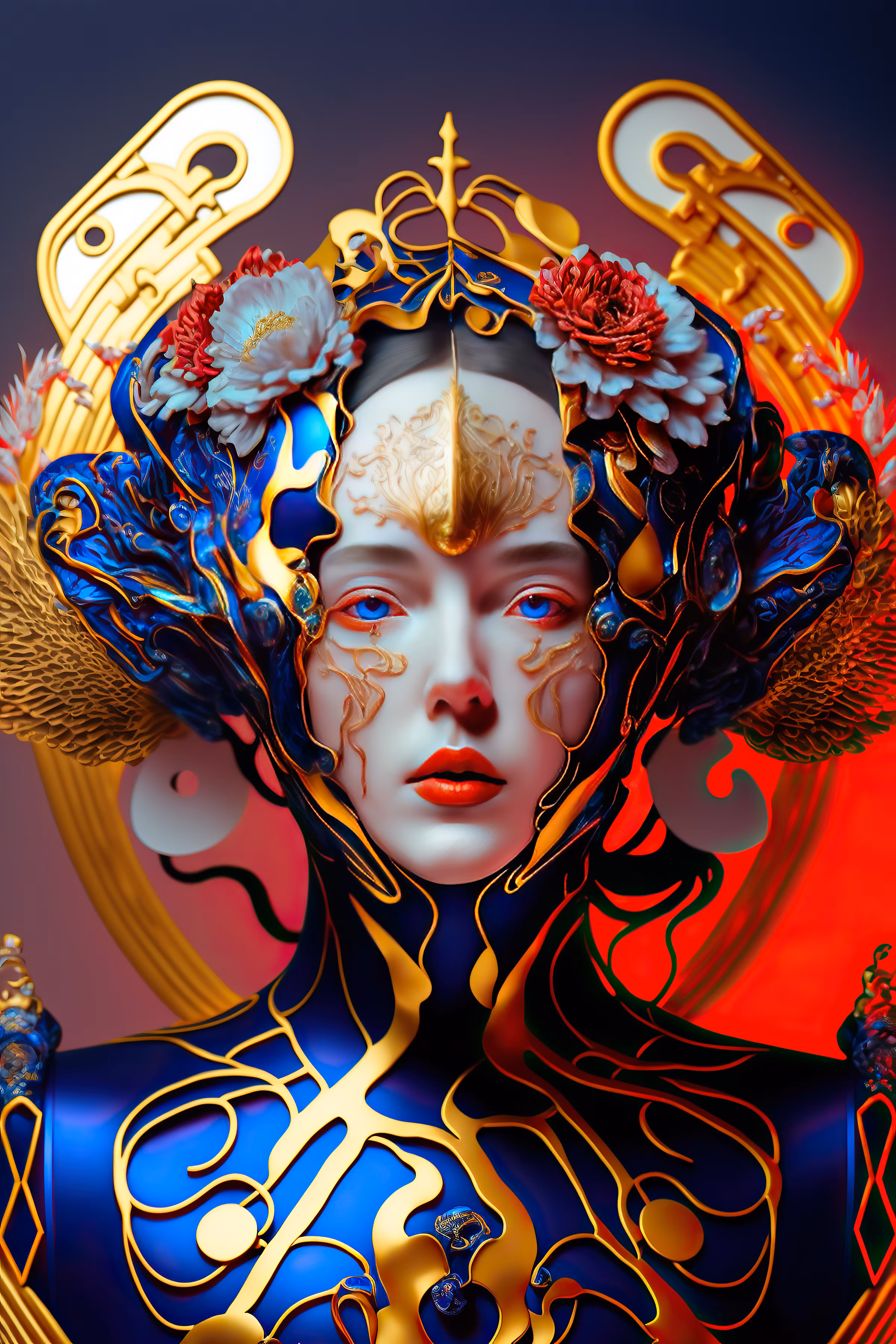 blue + gold #2