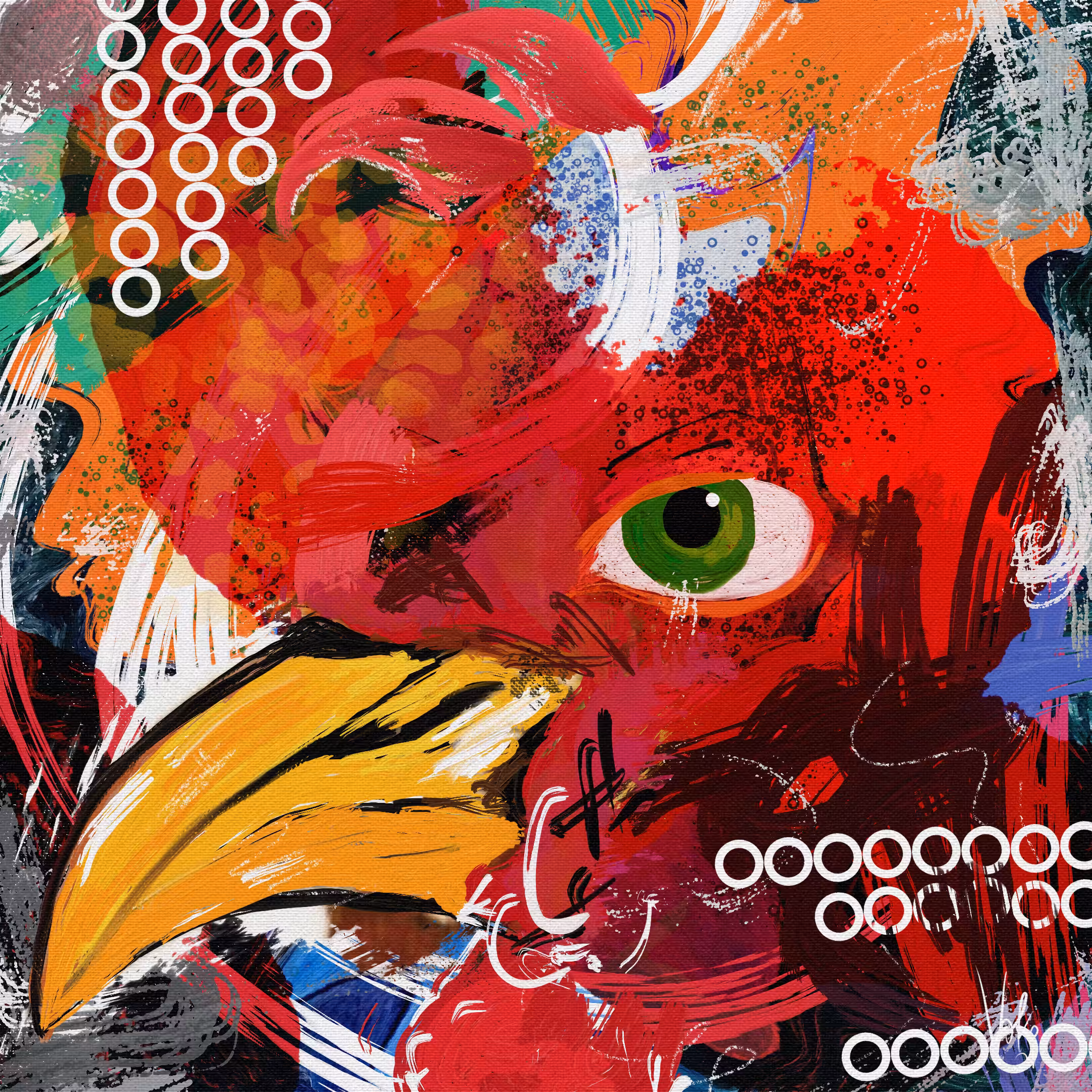 PORTRAIT OF A CHICKEN