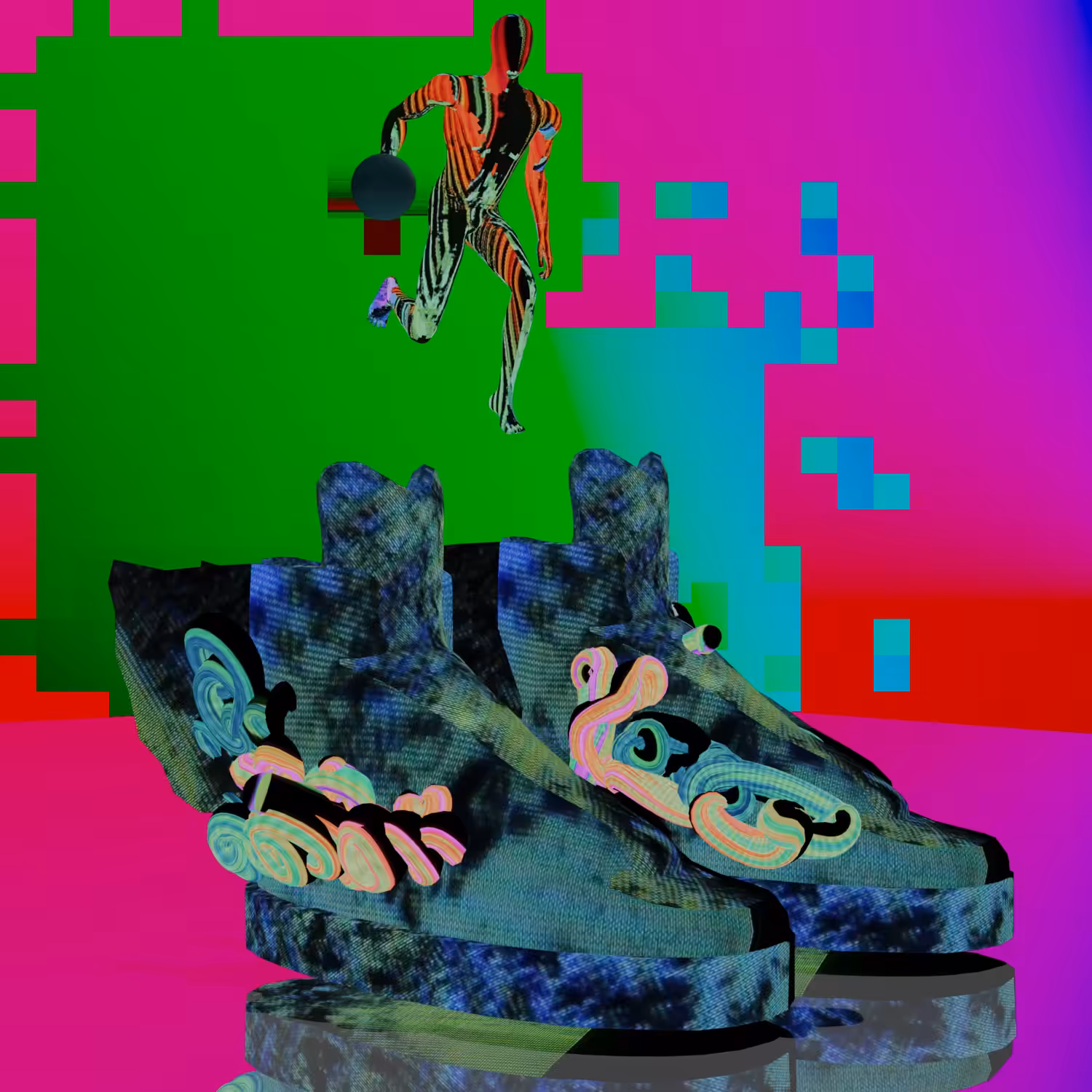 Impossible Sneaker #9 "The Sky-Hi"