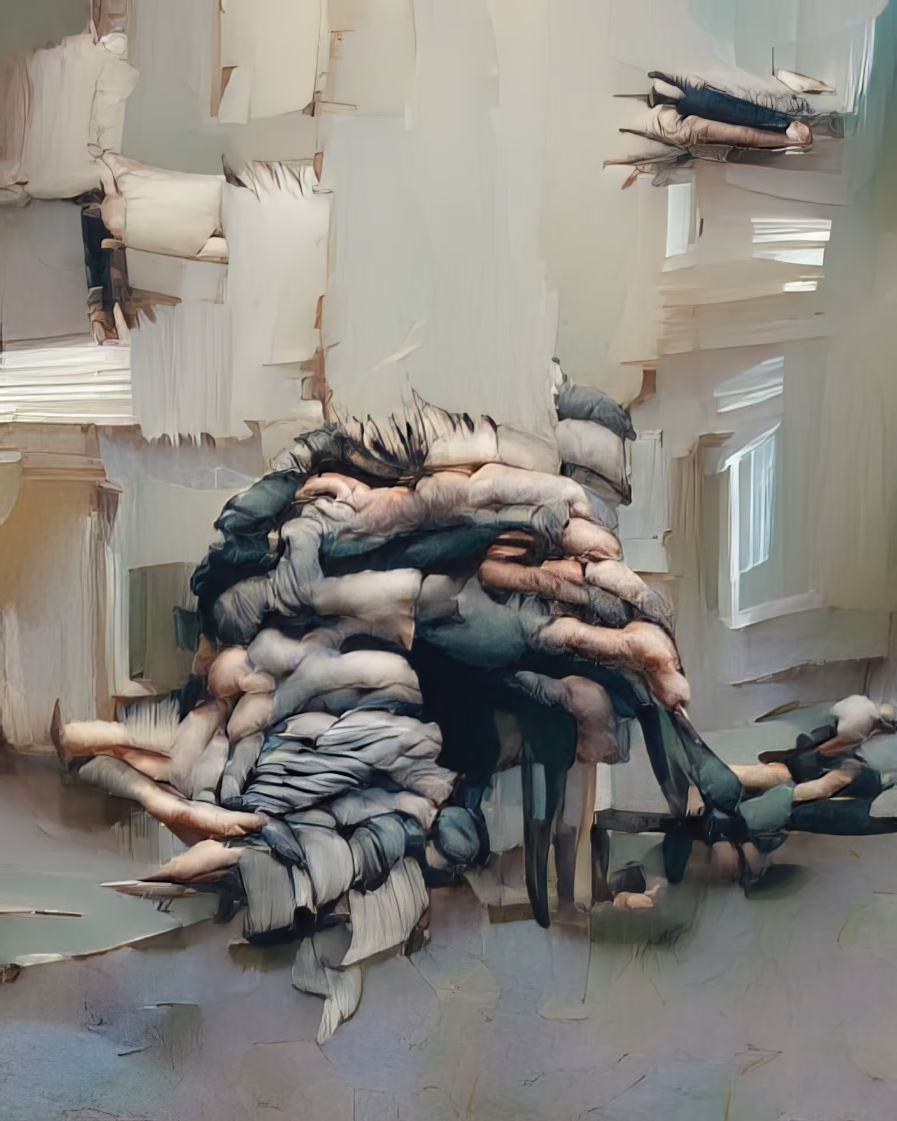 PILE OF LIMBS