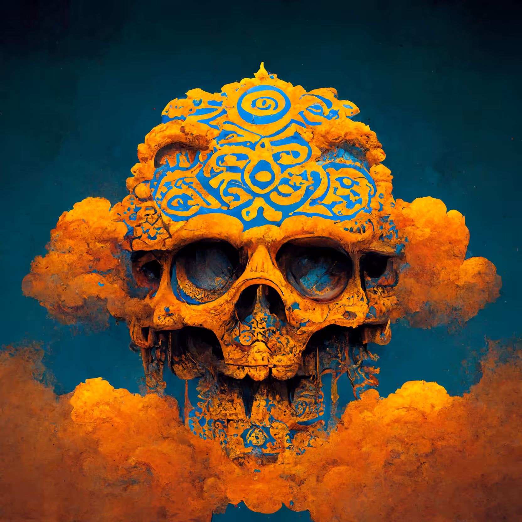 Skull #18 India - Celebrate 75 years of independence
