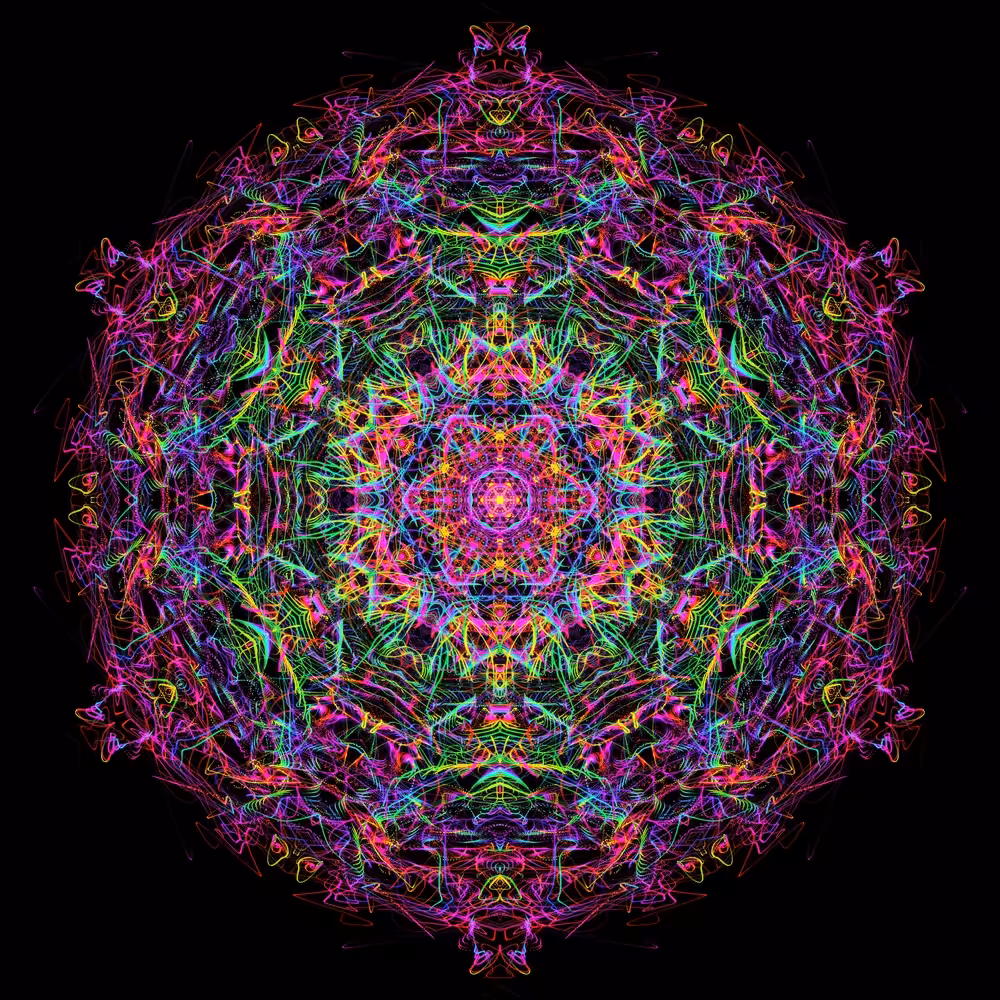 Psychedelic Mandala III