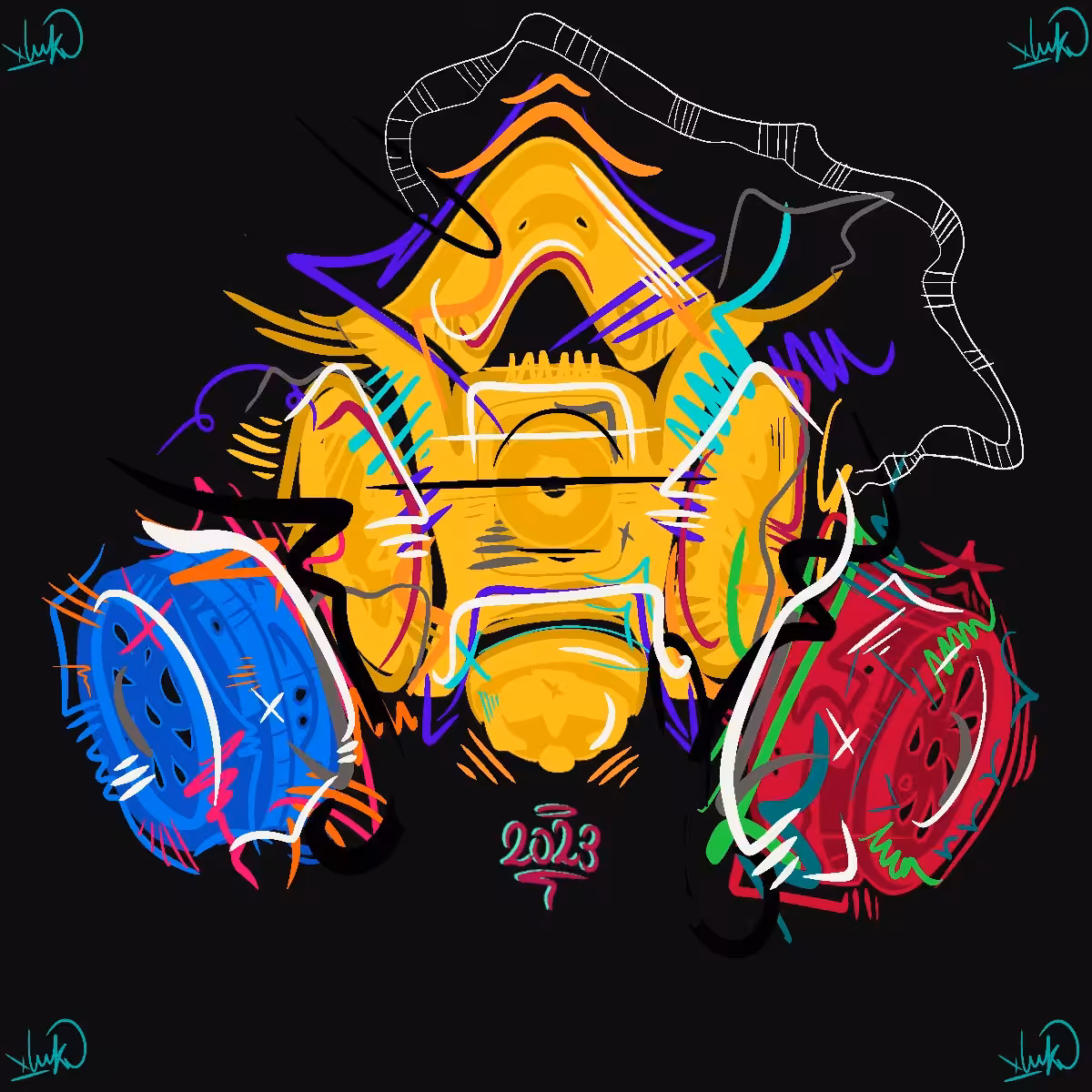 GRAFFITI MASKS 2023 