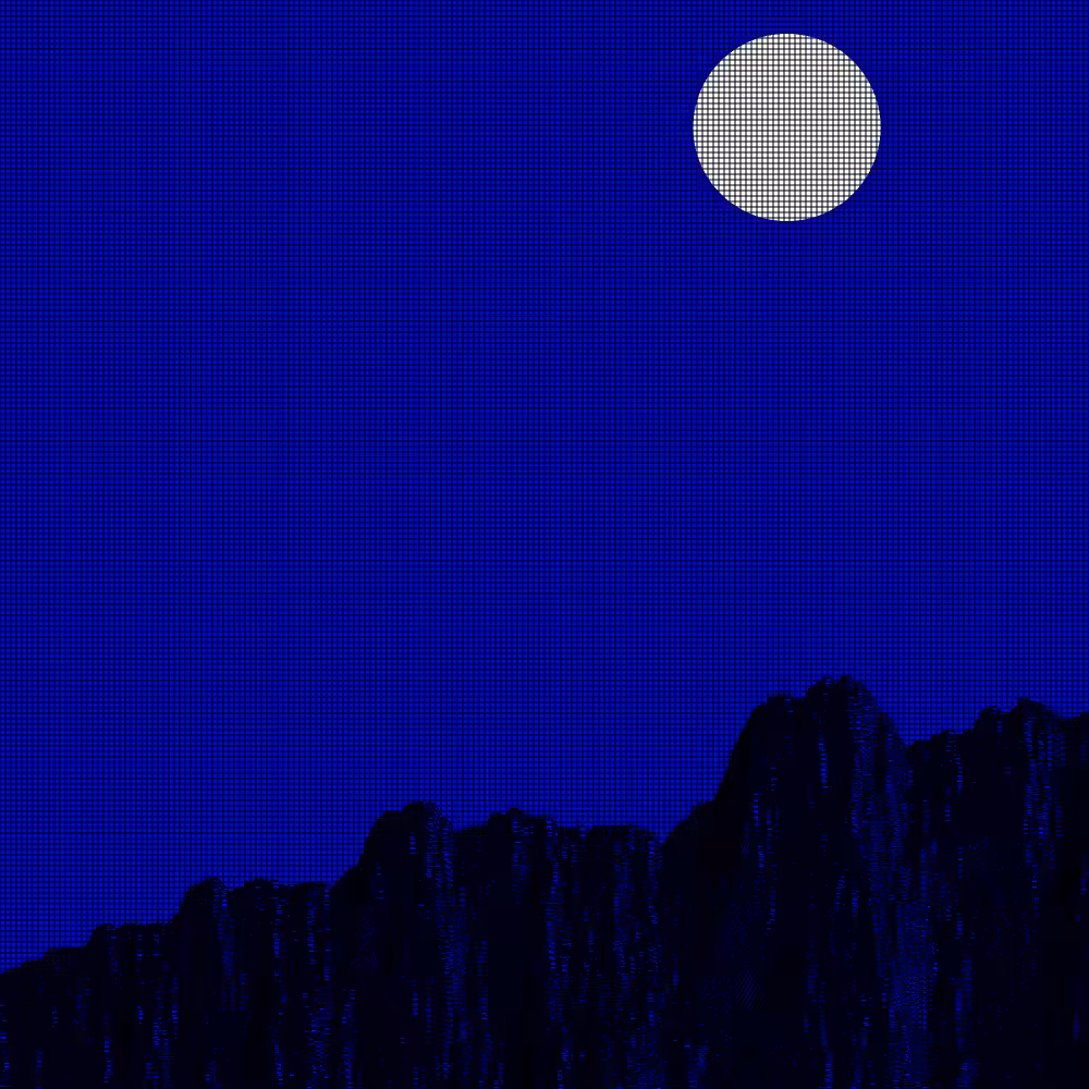 Classic generative landscape #24