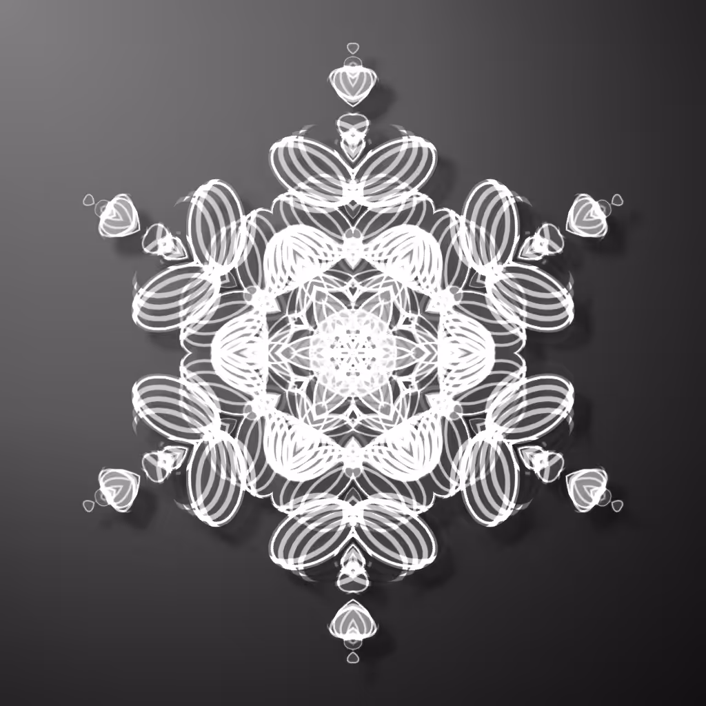 Snowflakes of Eternity #9