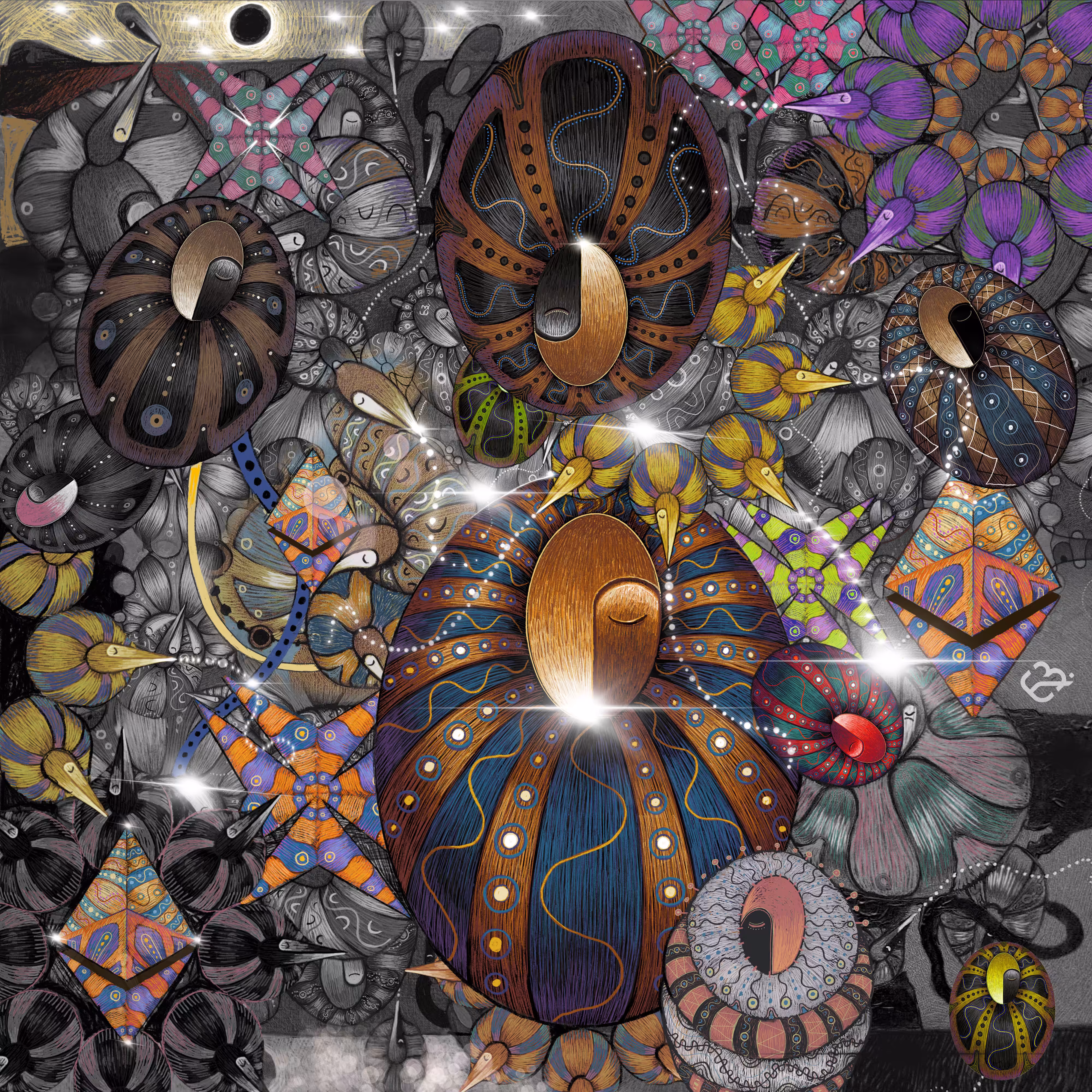 The Chaos Under The Black Moon Light #EXB0002