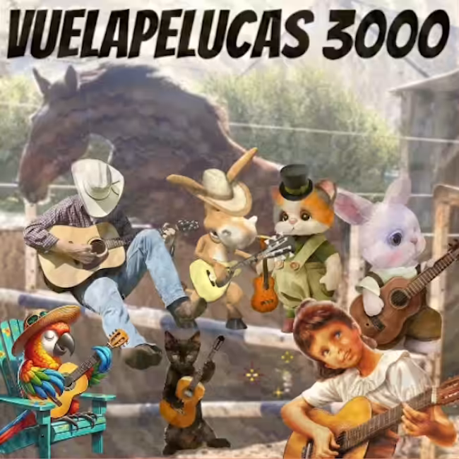 VUELAPELUCAS 3000 GUITARREÁ 🎸
