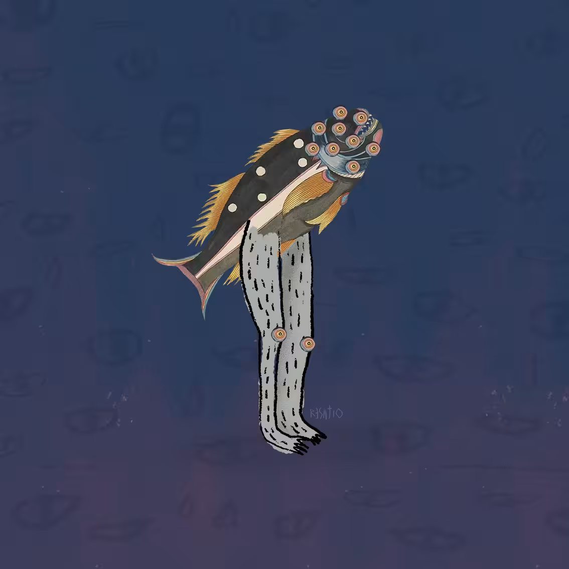 Rodeo posts: fish