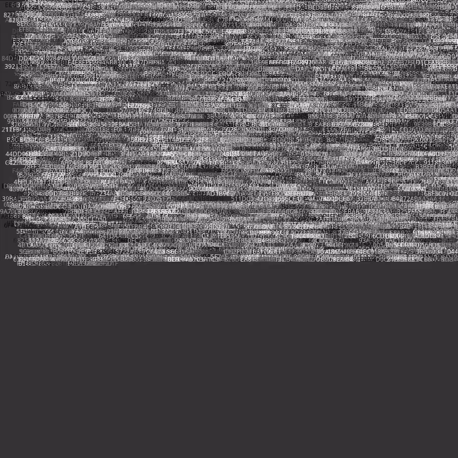 Painting by Random Hexadecimal Numbers #24