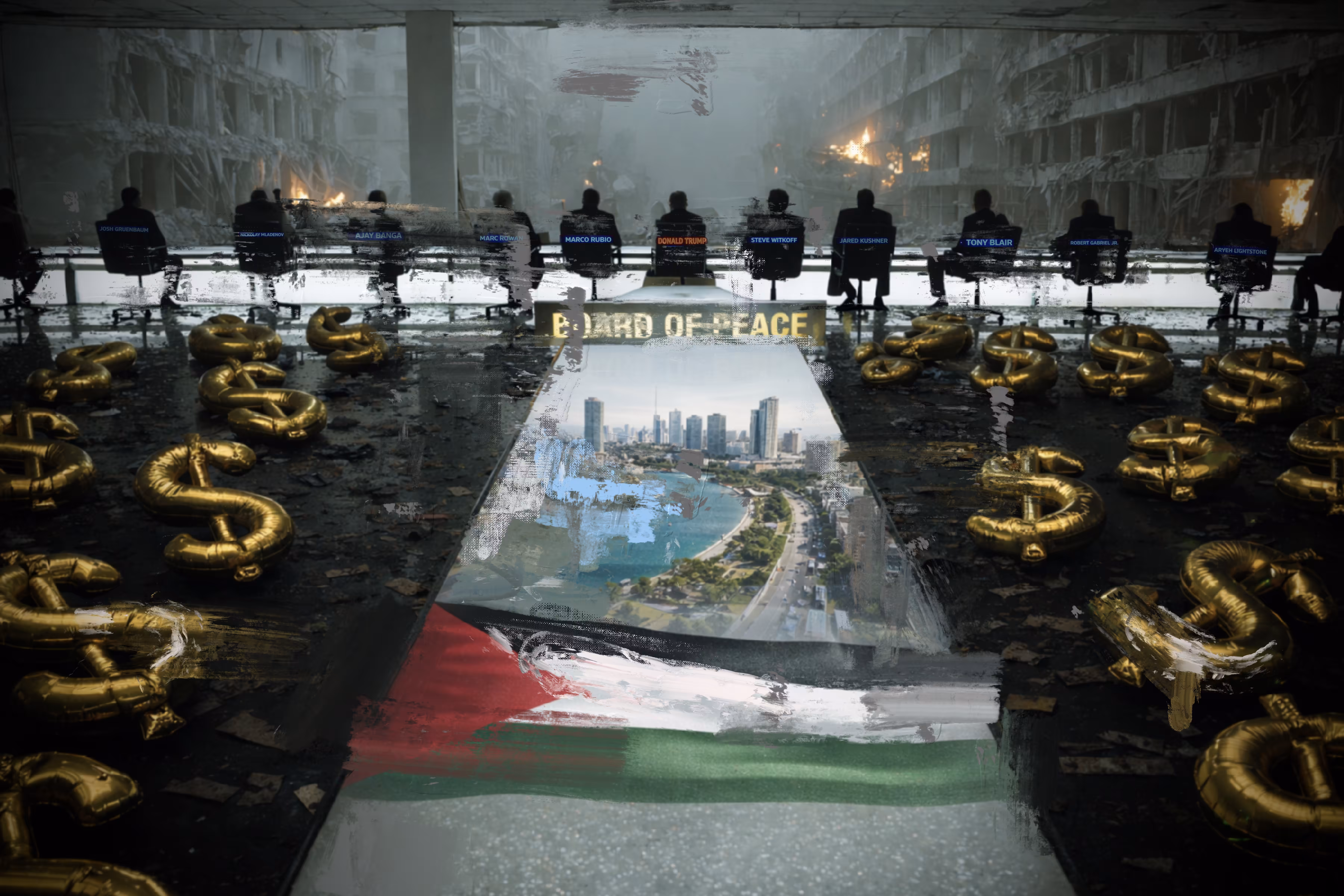 Post Painting 2026: Board of Peace