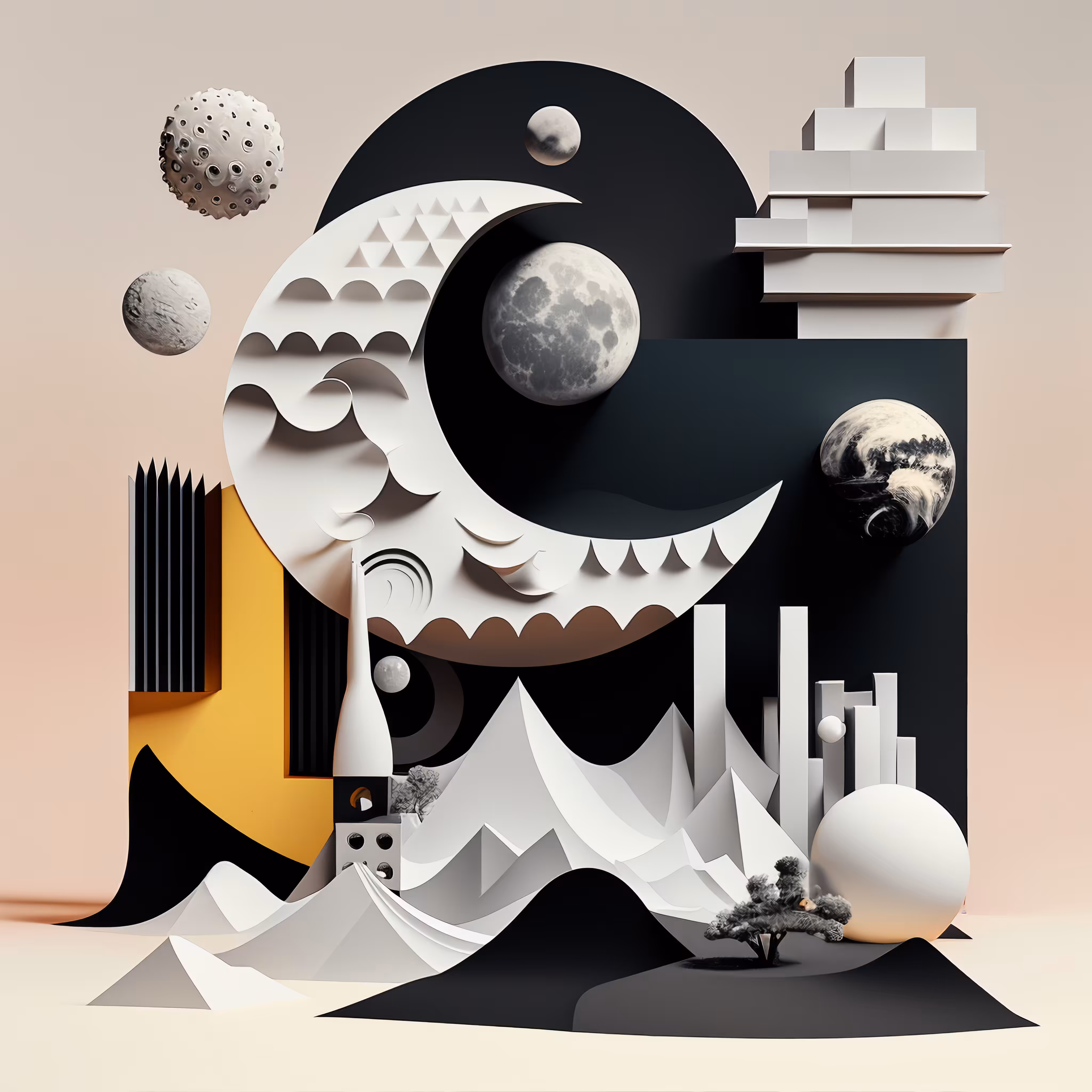 3D Surreal Worlds #04