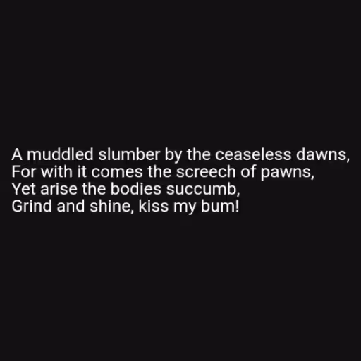A muddled slumber by...