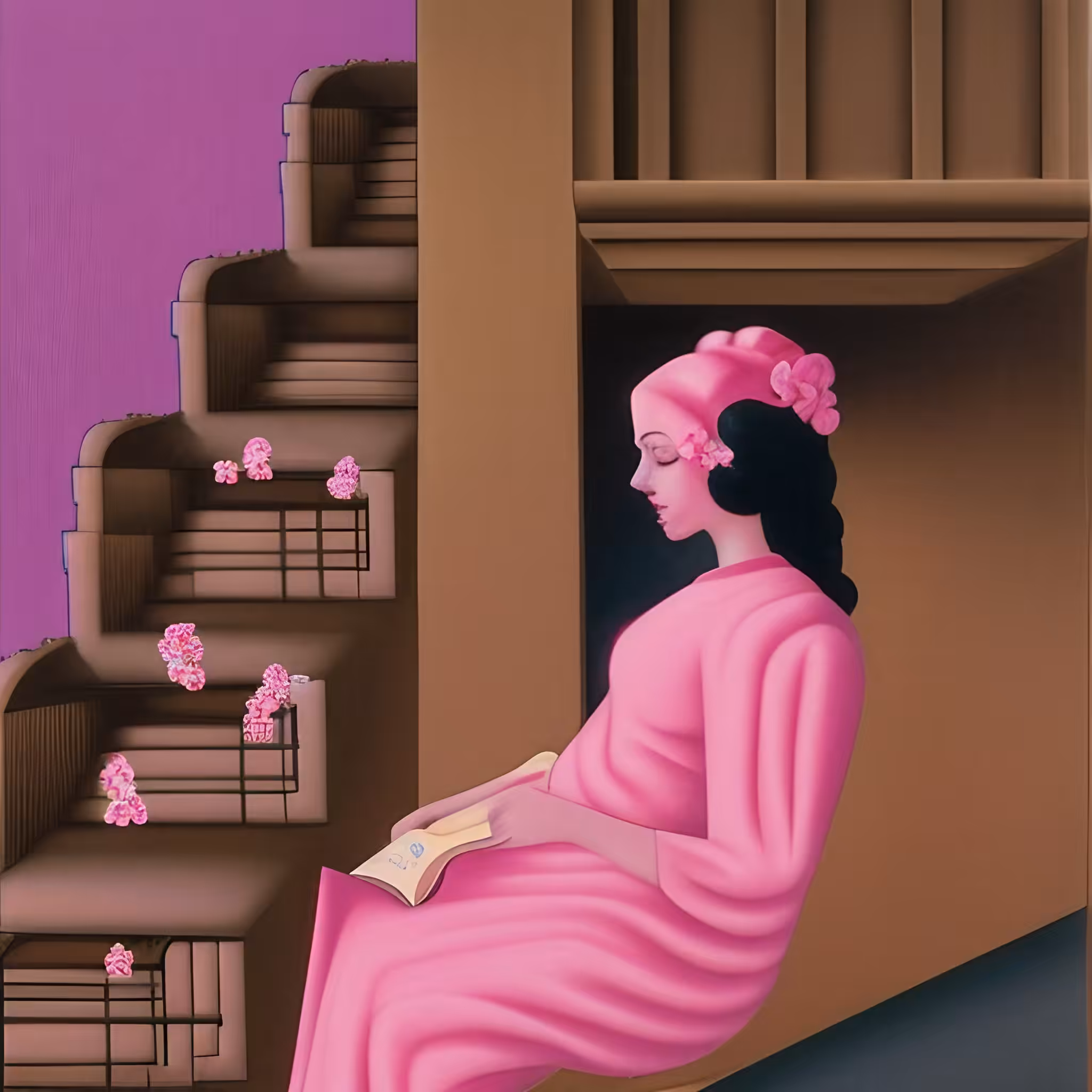 Lady in Pink