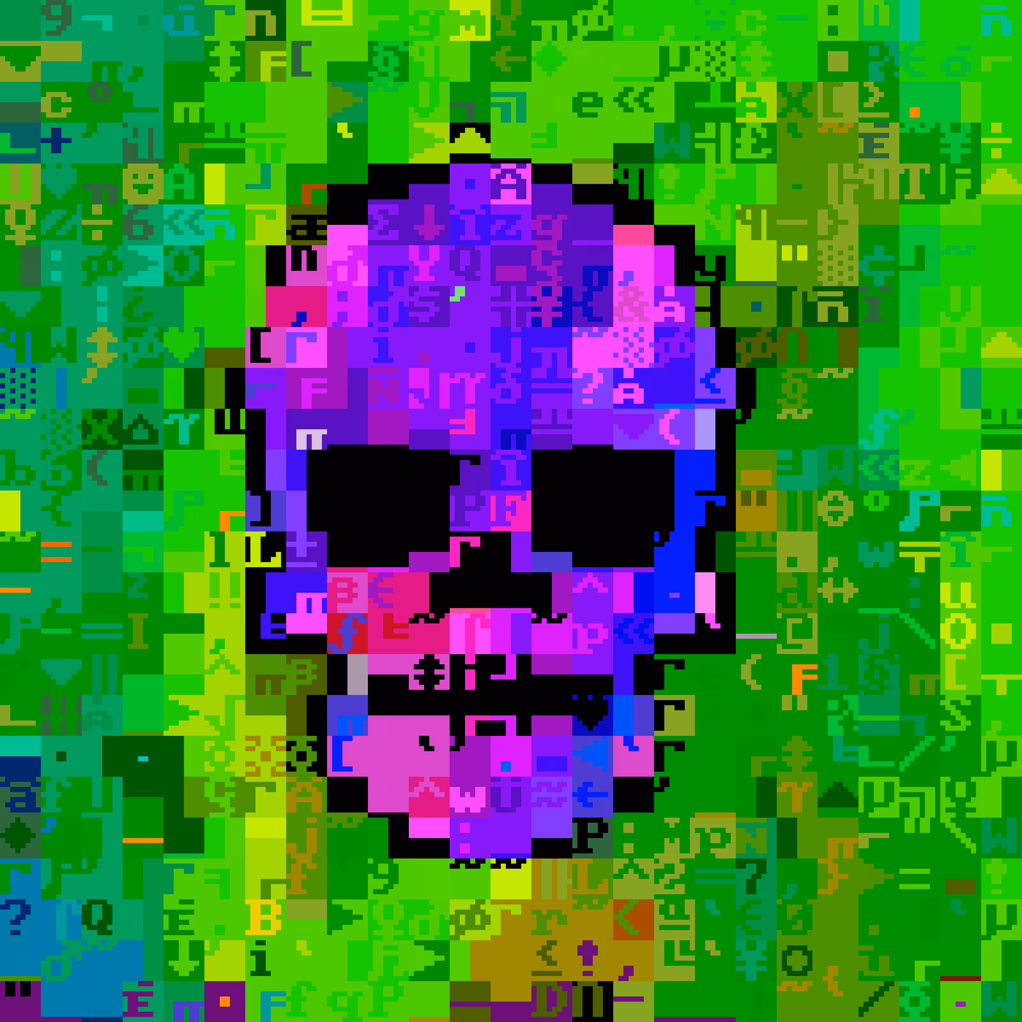 DOS Skull 0556