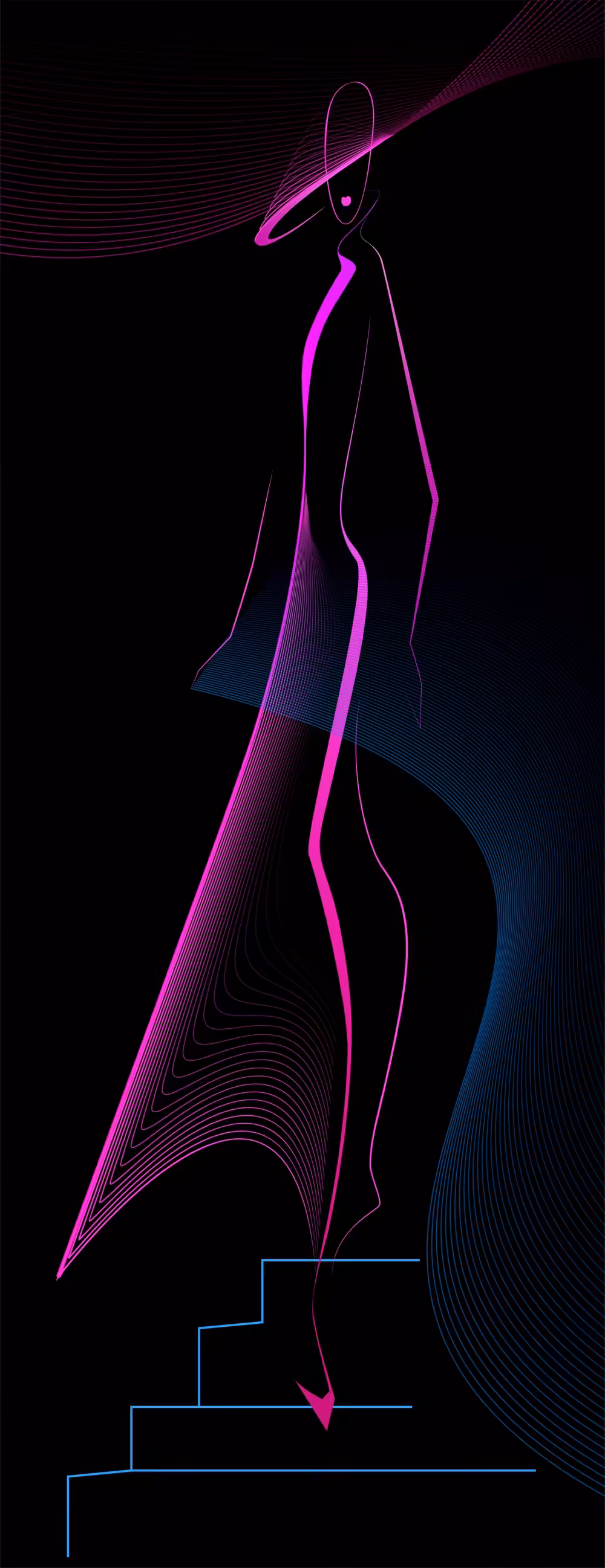 Shape of catwalk