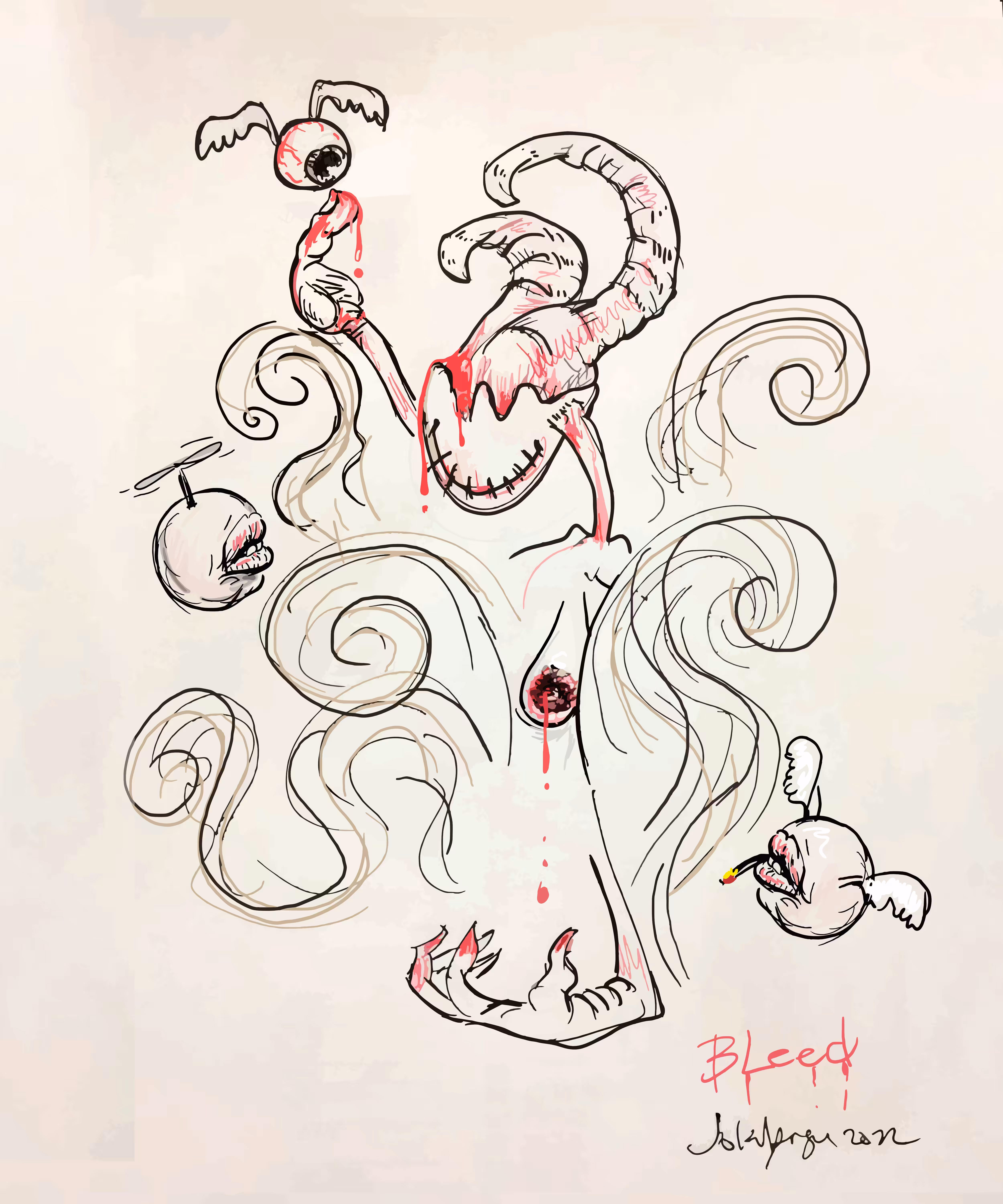 bleed