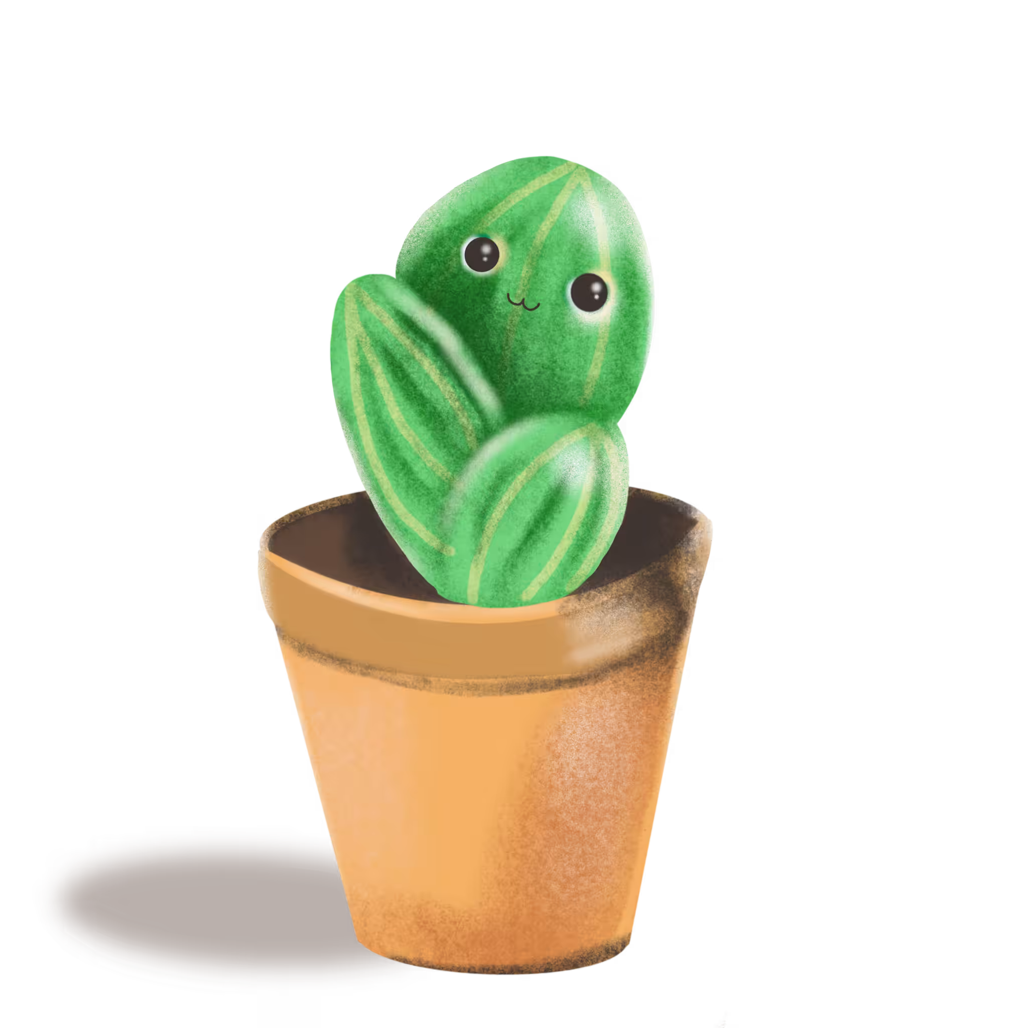 Cactus Says Hello- Inanimate cuties
