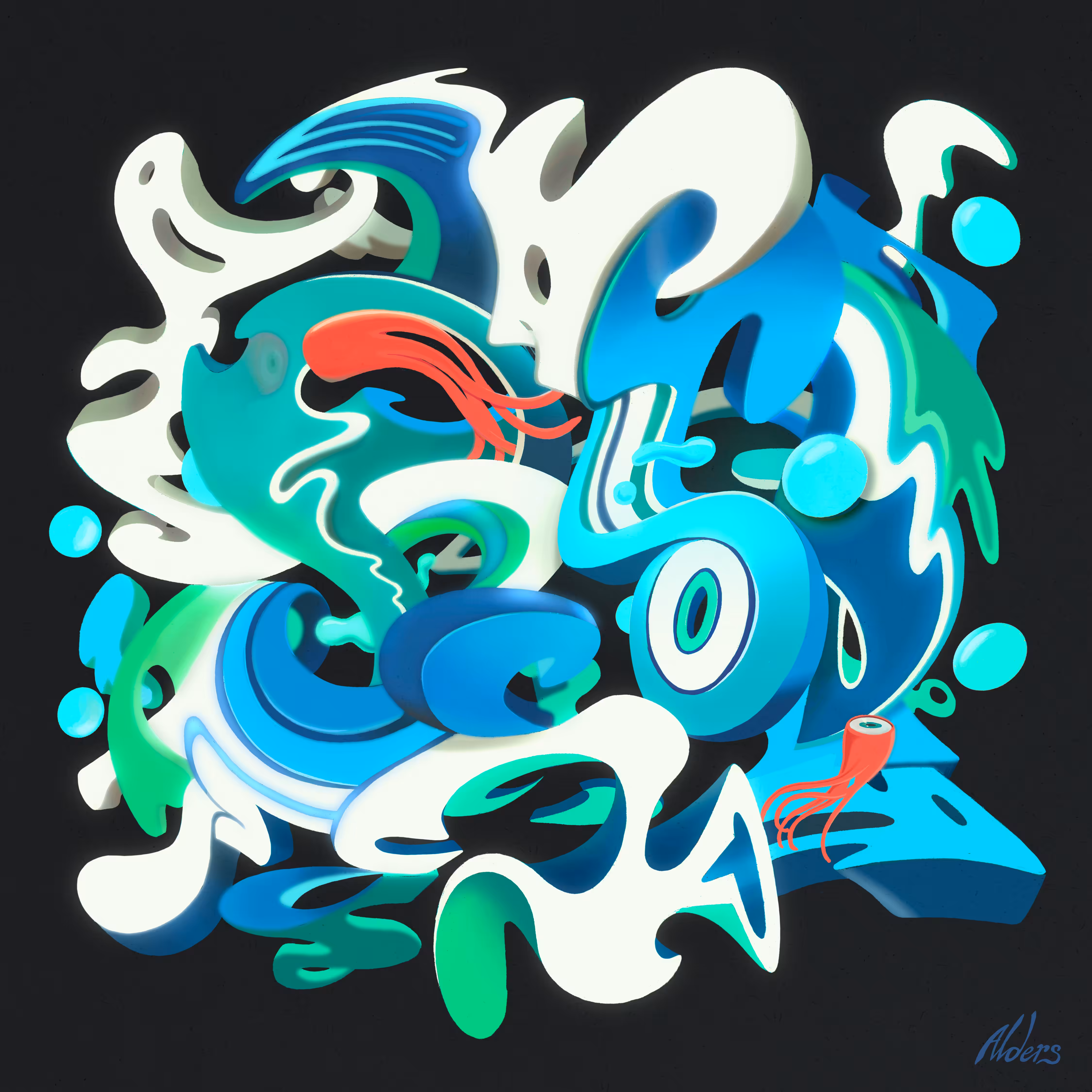 Hydroglyphics # 70