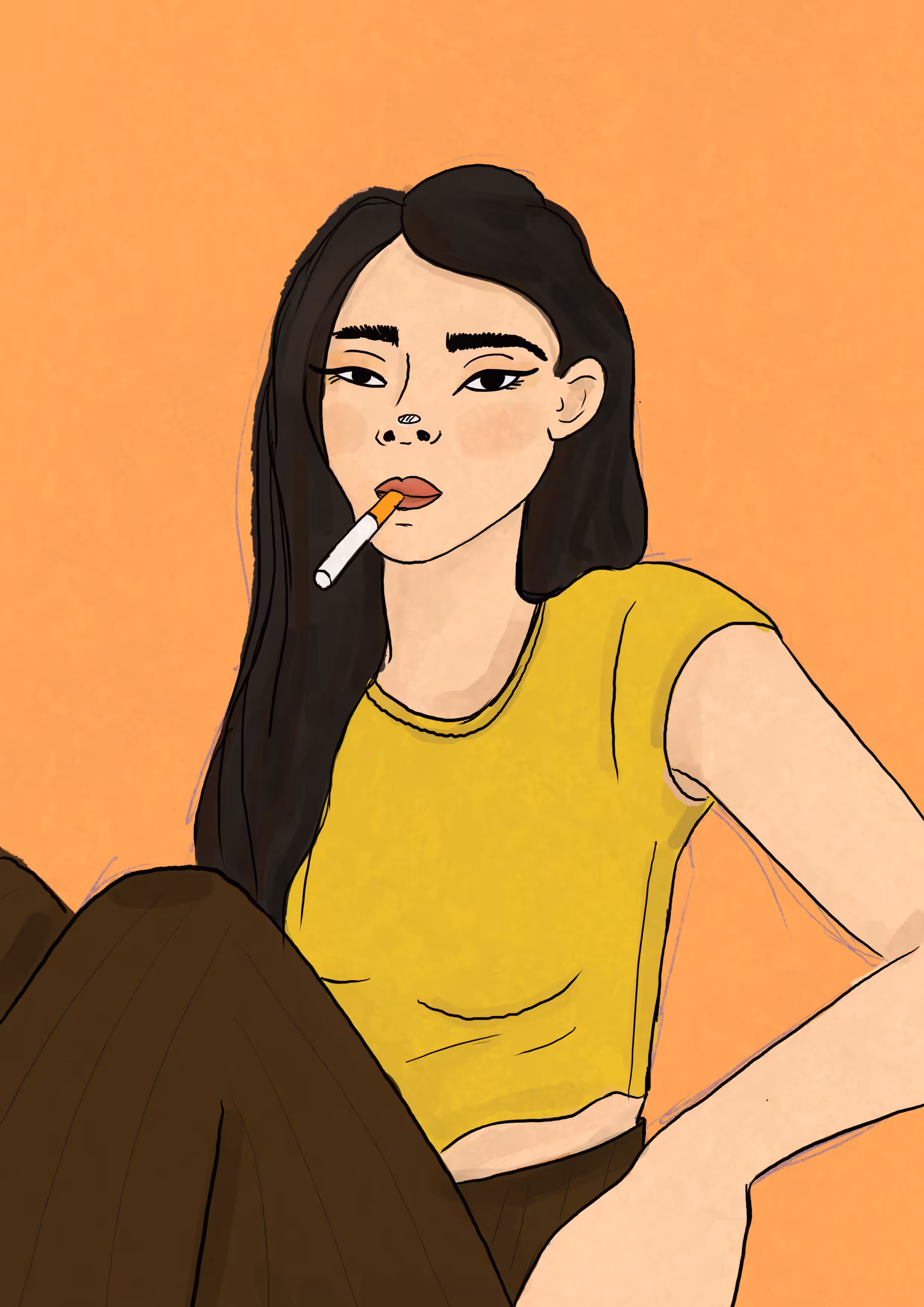 Cigarette time