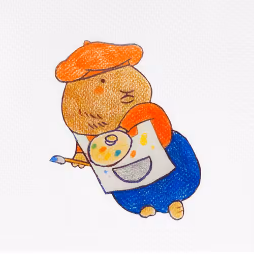 LATTE LATTE Artist by colored pencils #43 (Special)