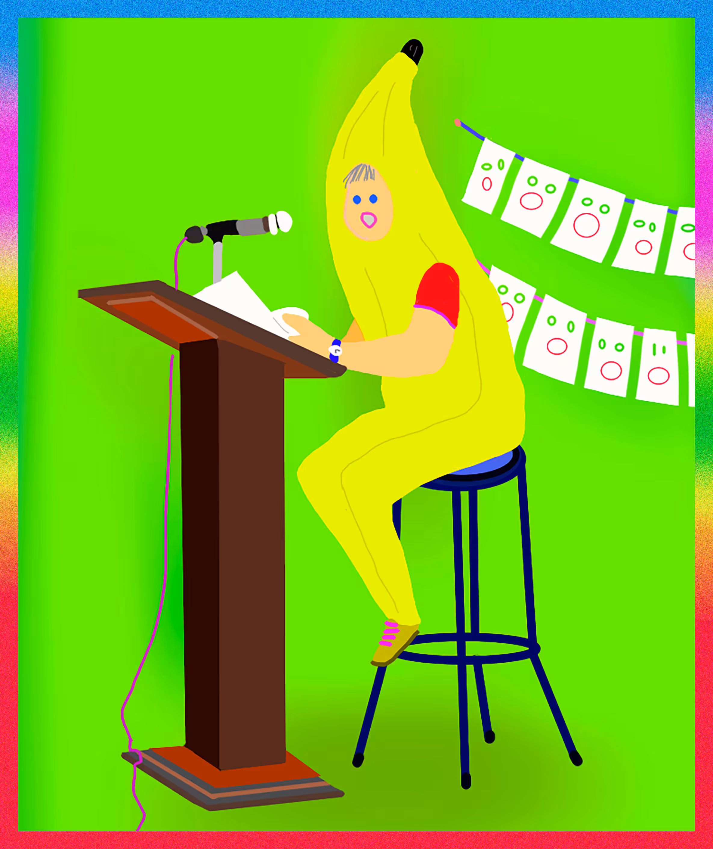the Banana speech 
