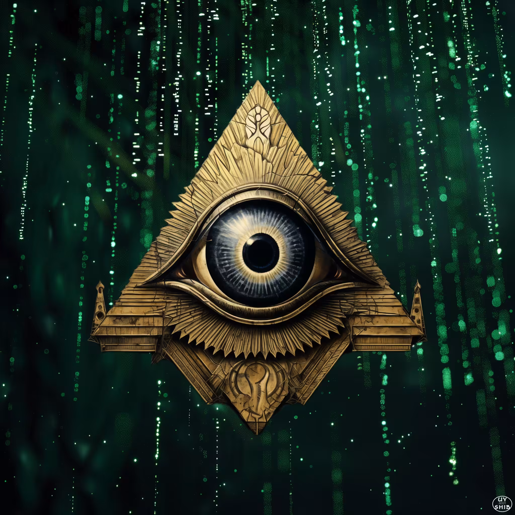 The all-seeing eye in „The Matrix“