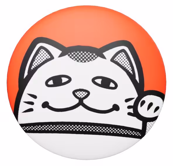 Bwadge | Fortune Cat