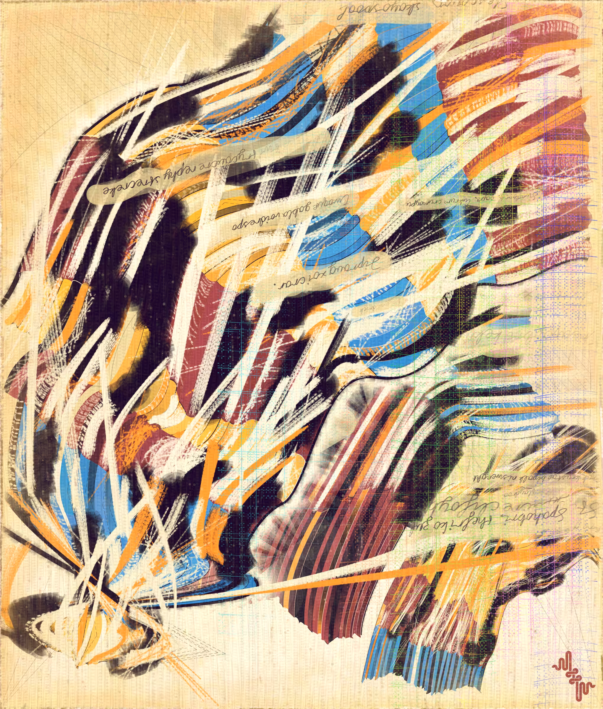 Amplitudes of Canvas #198