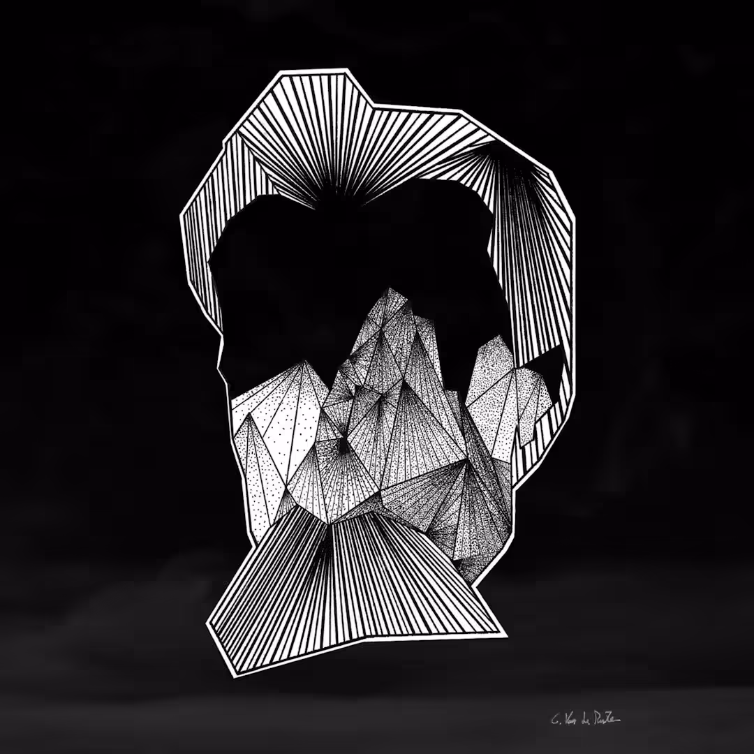 FRAGMENT OF A LANDSCAPE ON NIETZSCHE'S FACE