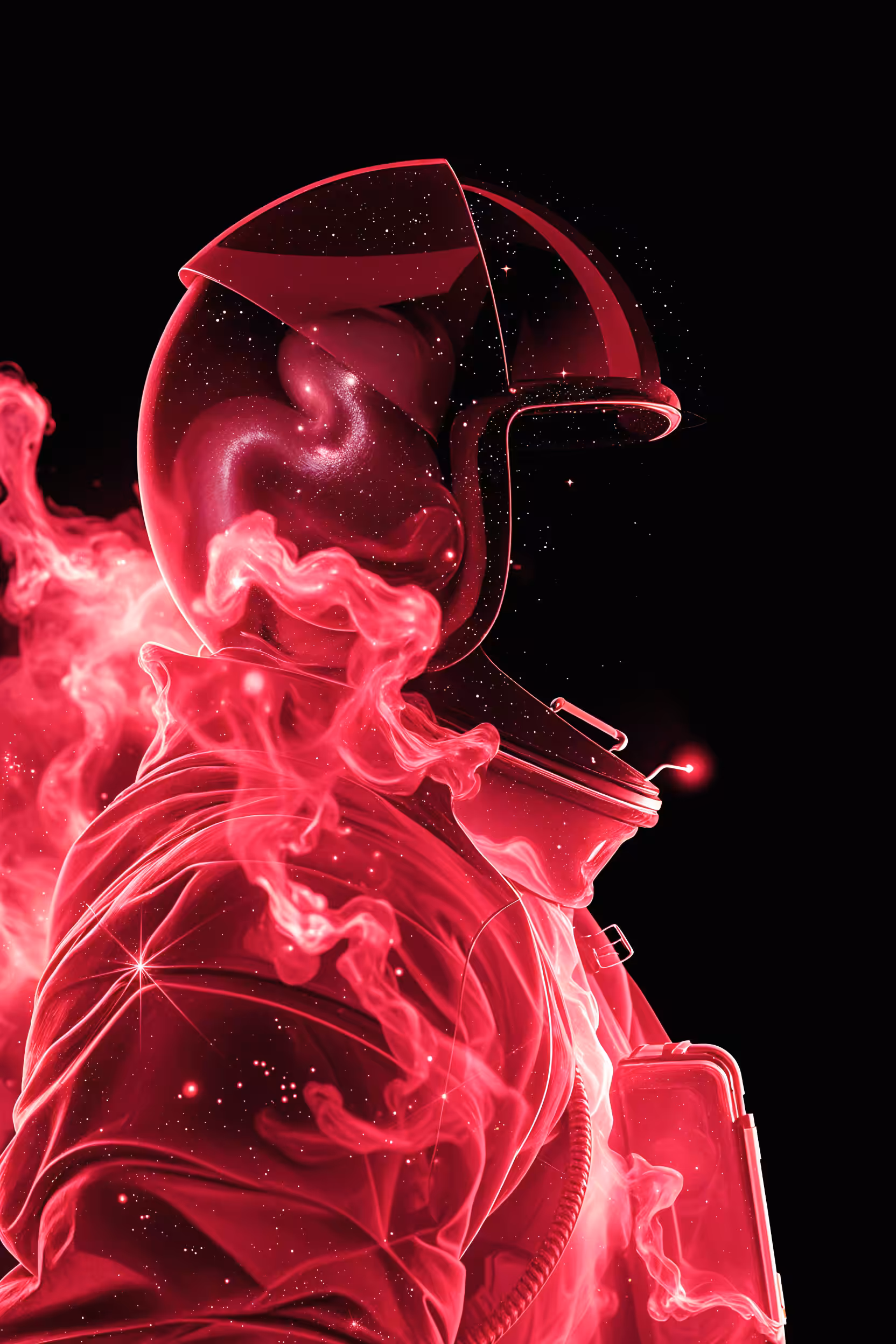 Cosmic Nebula Astronauts #0500