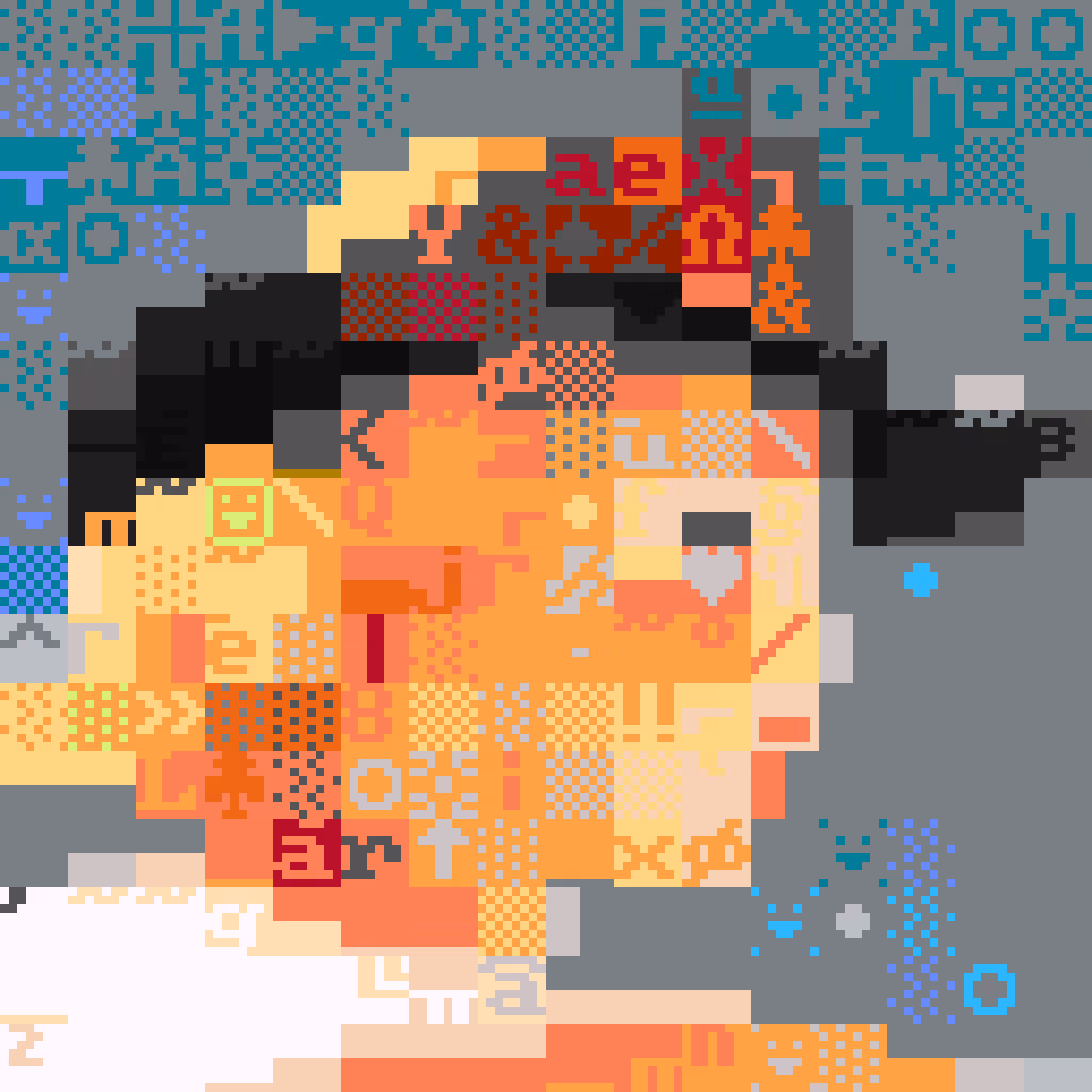 DOS-up girl #038