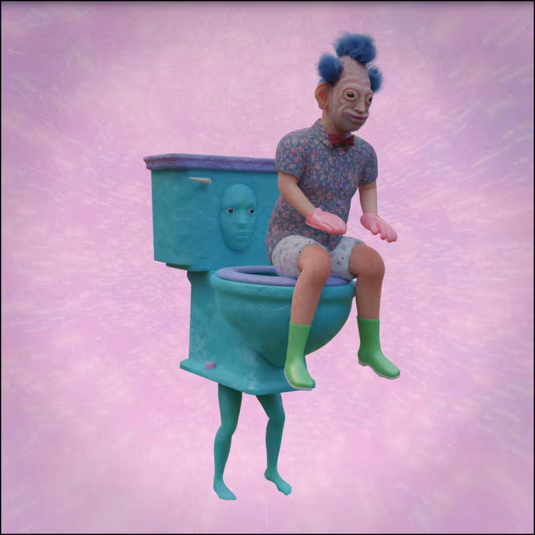 trippy in toilet