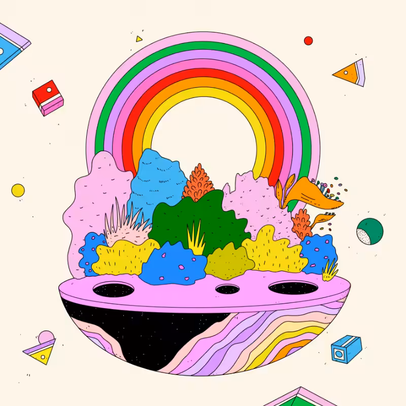 🌈🌴🪐 #36