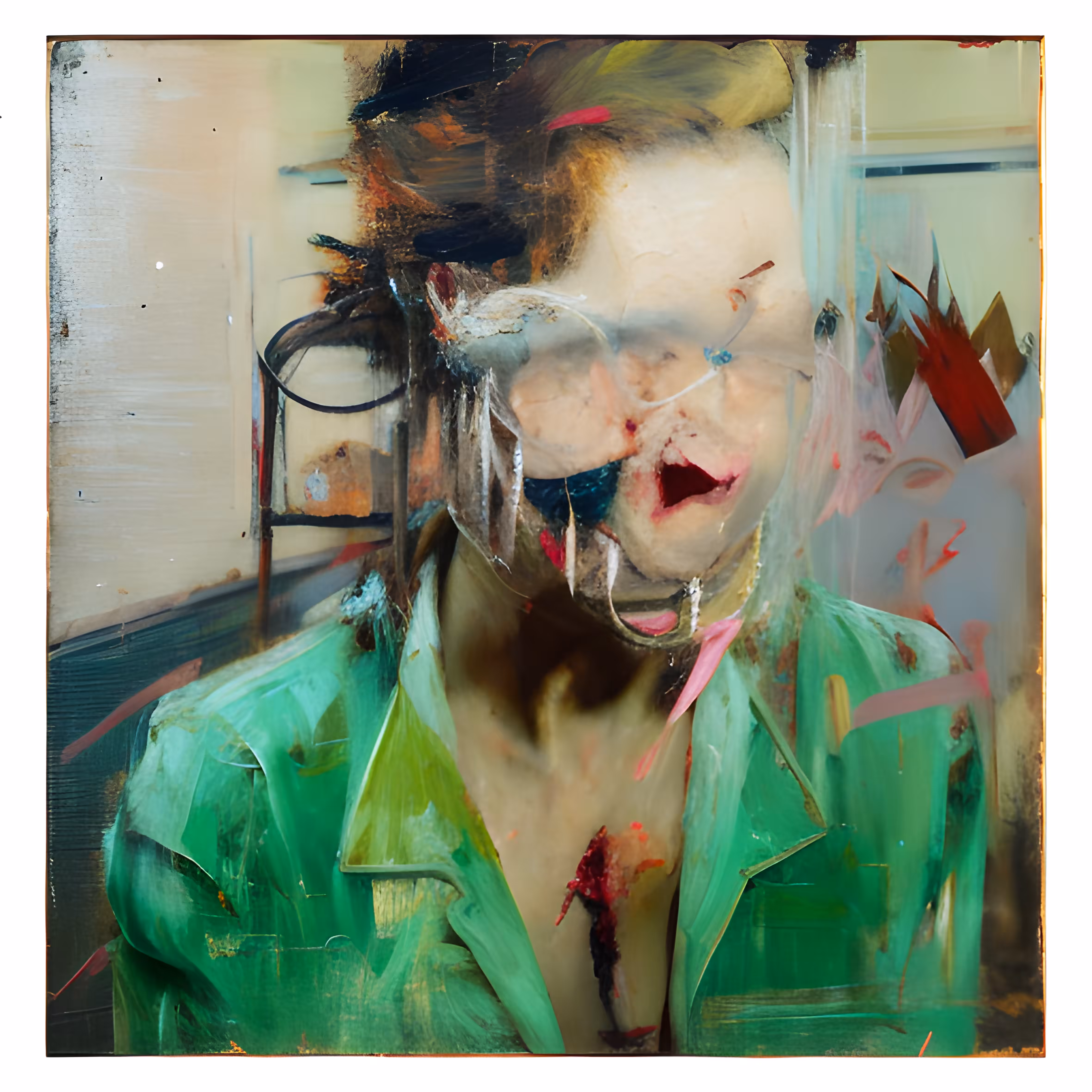  "Blurred beauty"