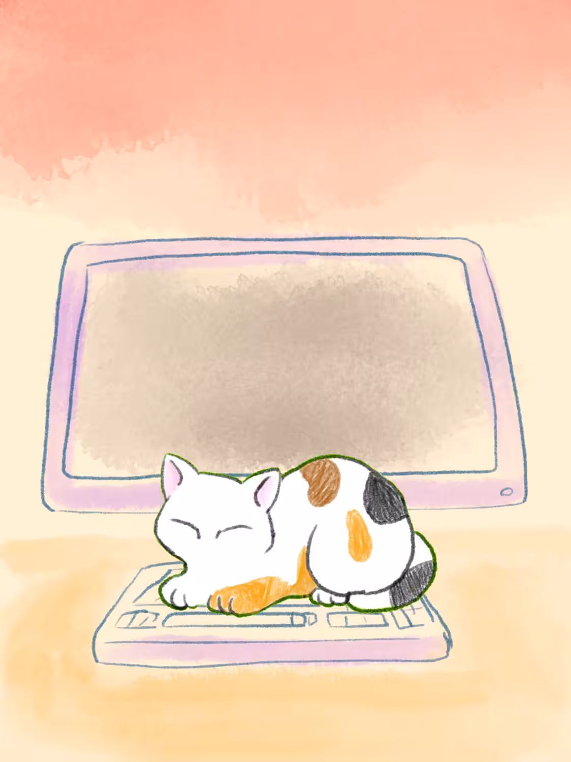 Yawning kitties