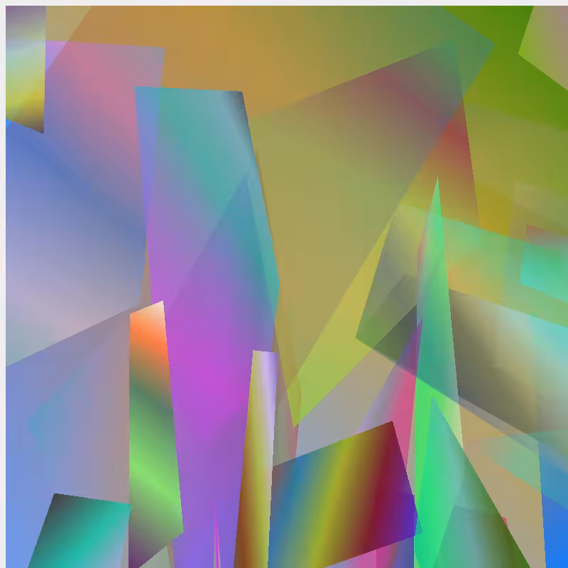 random divs with gradient and perspective #18