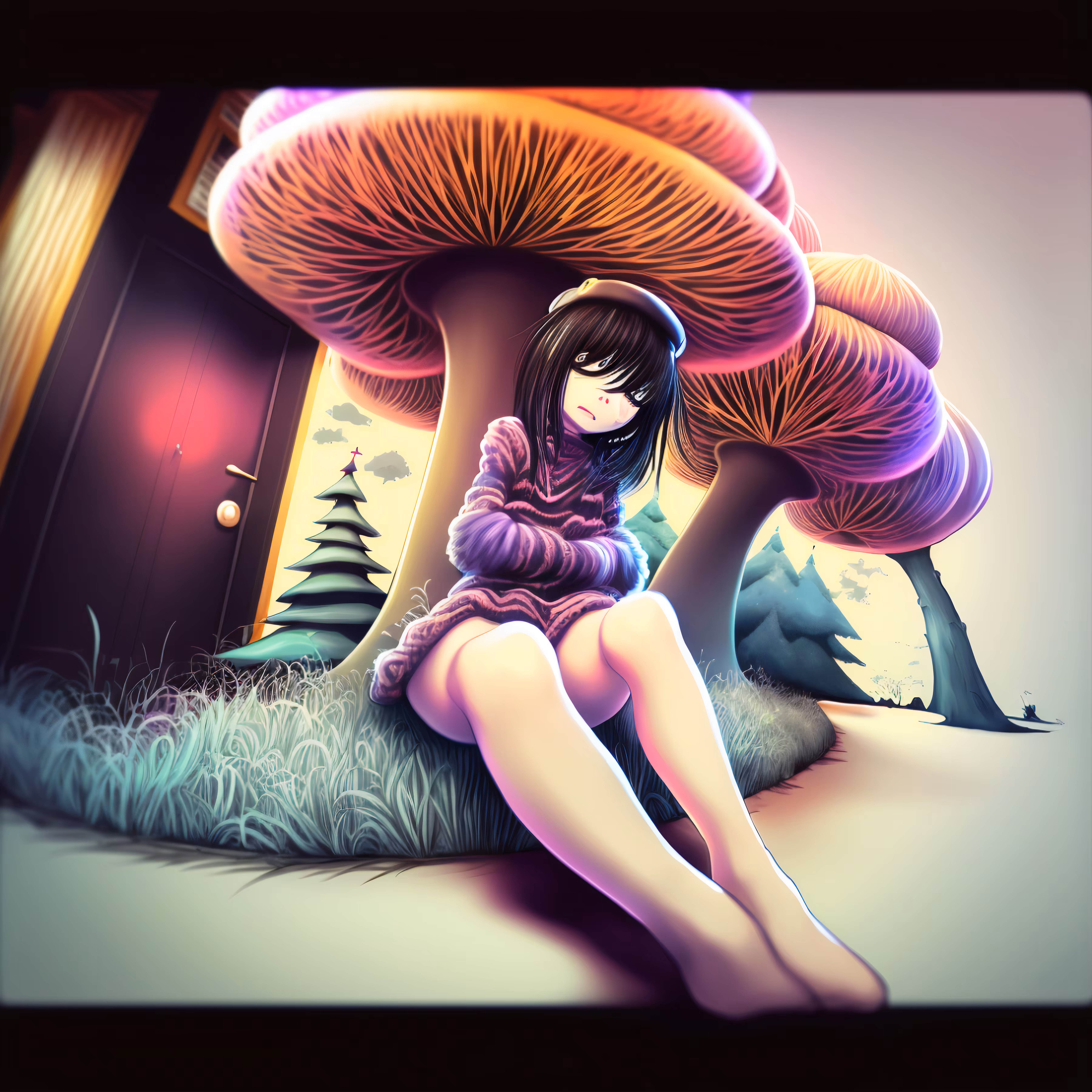 Digital  drawing: Trippy Dream #33