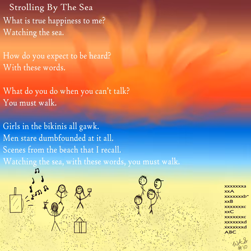 Strolling By The Sea